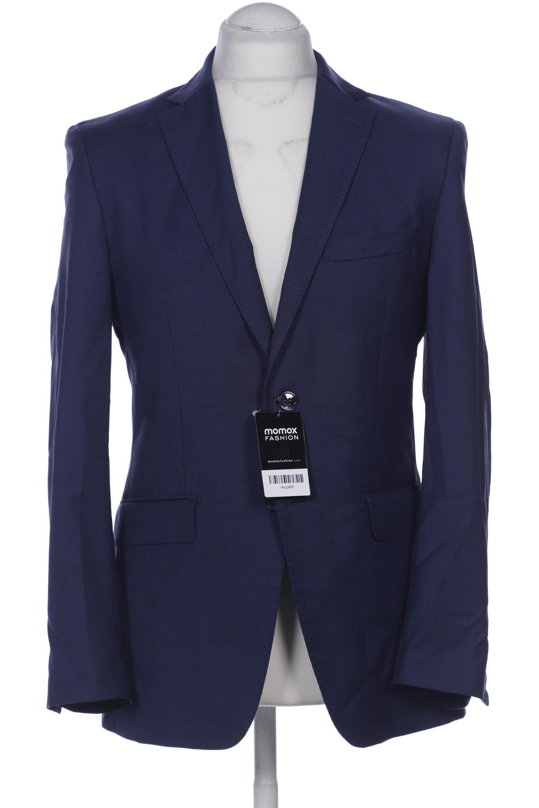 

Massimo Dutti Herren Sakko, blau, Gr. 48