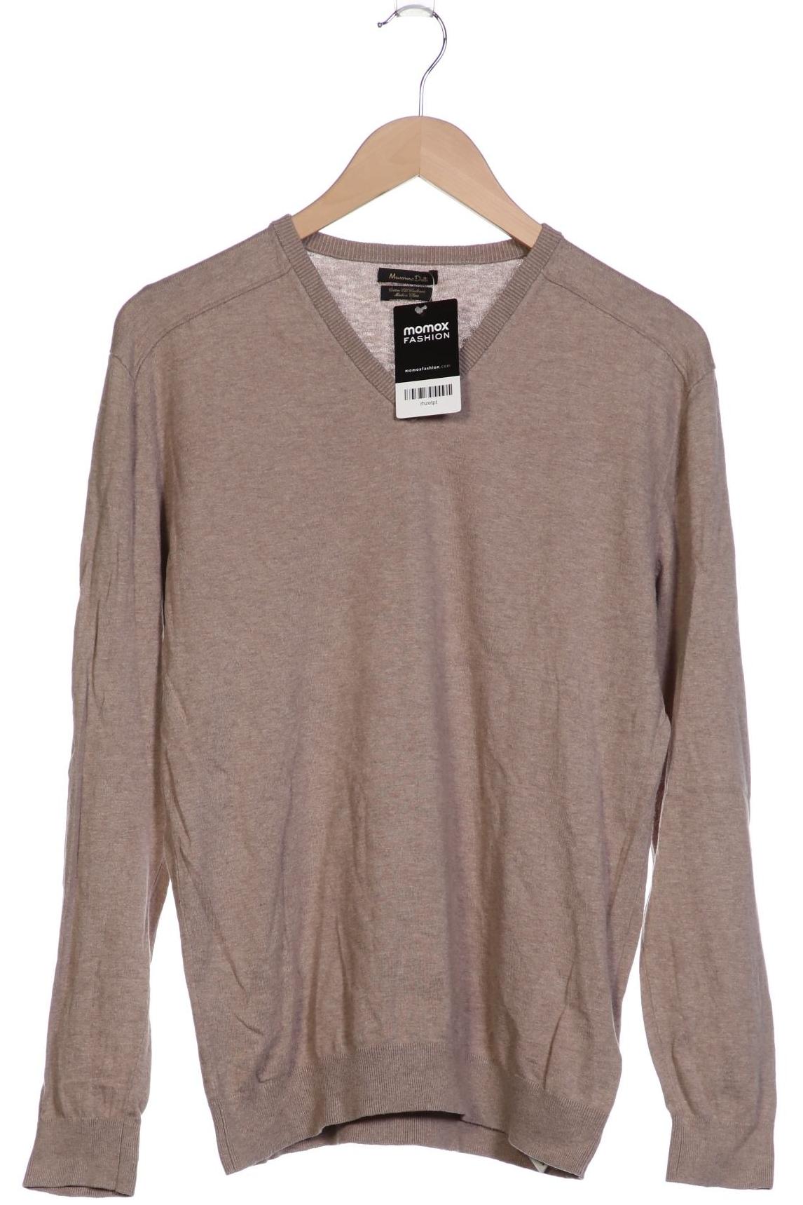 

Massimo Dutti Herren Pullover, braun, Gr. 48
