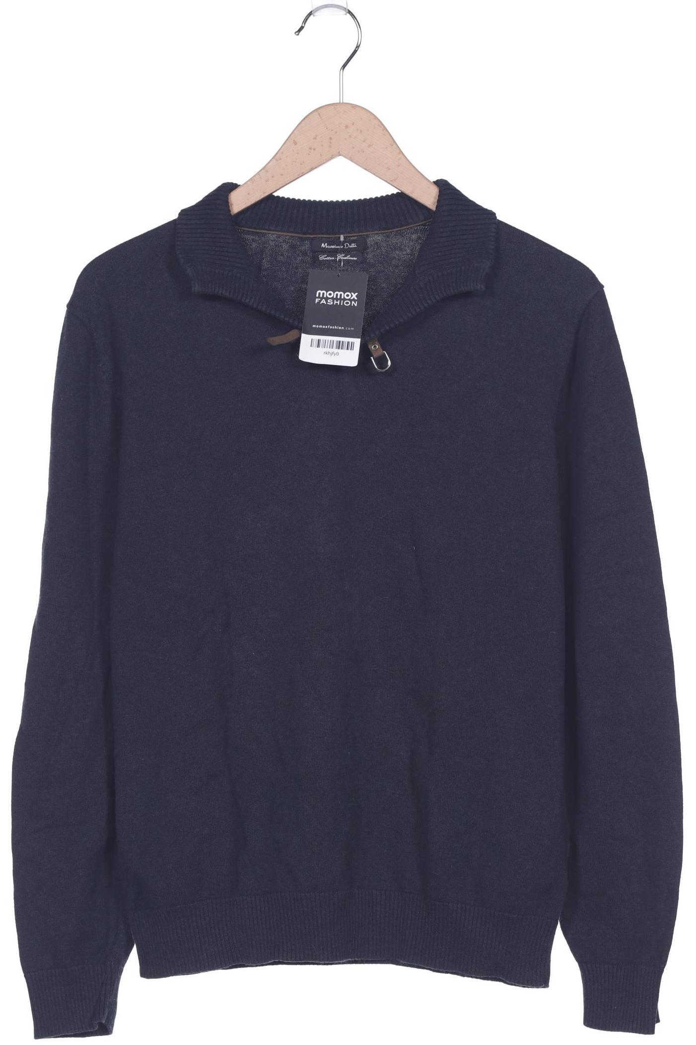 

Massimo Dutti Herren Pullover, marineblau, Gr. 56