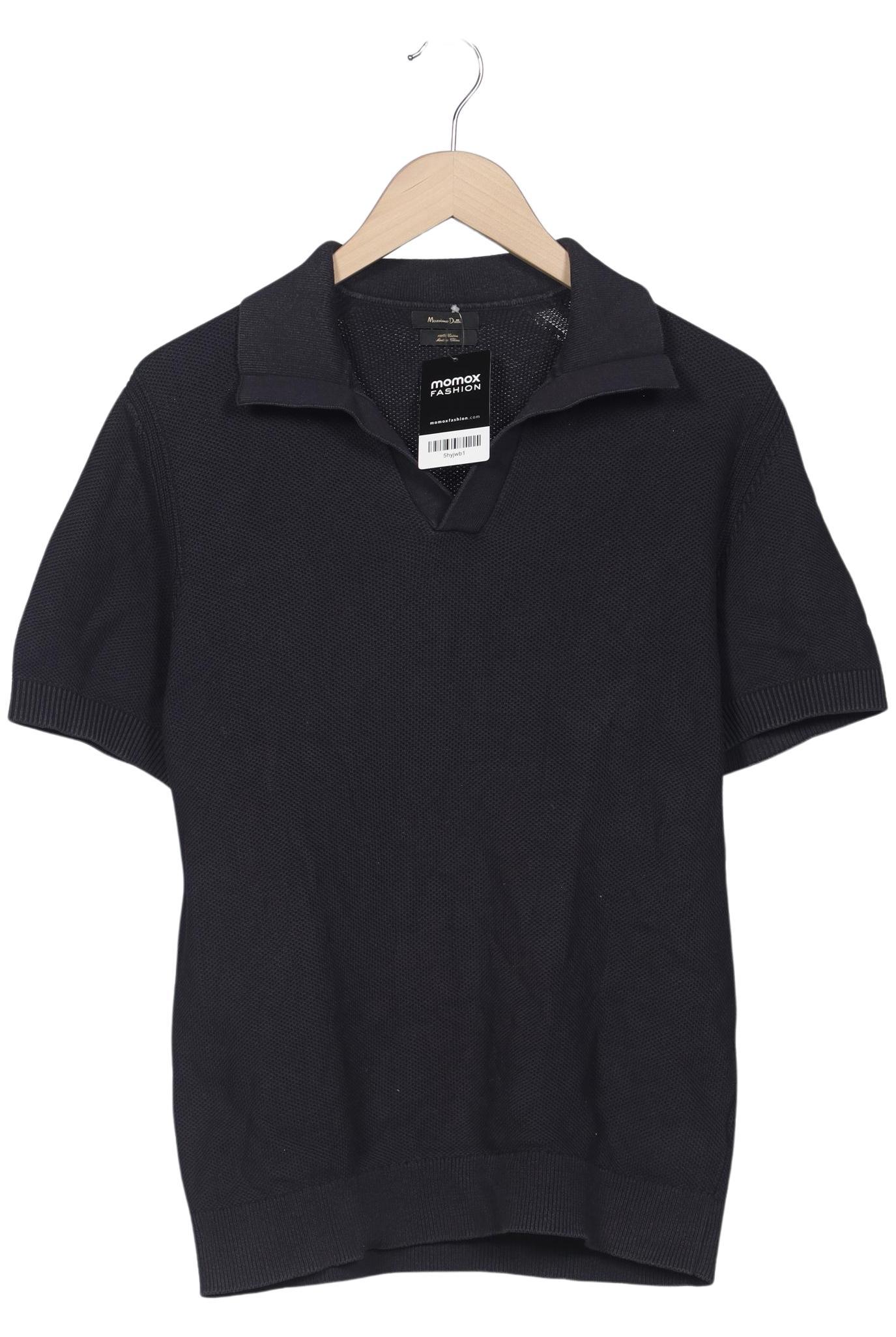 

Massimo Dutti Herren Poloshirt, marineblau, Gr. 52
