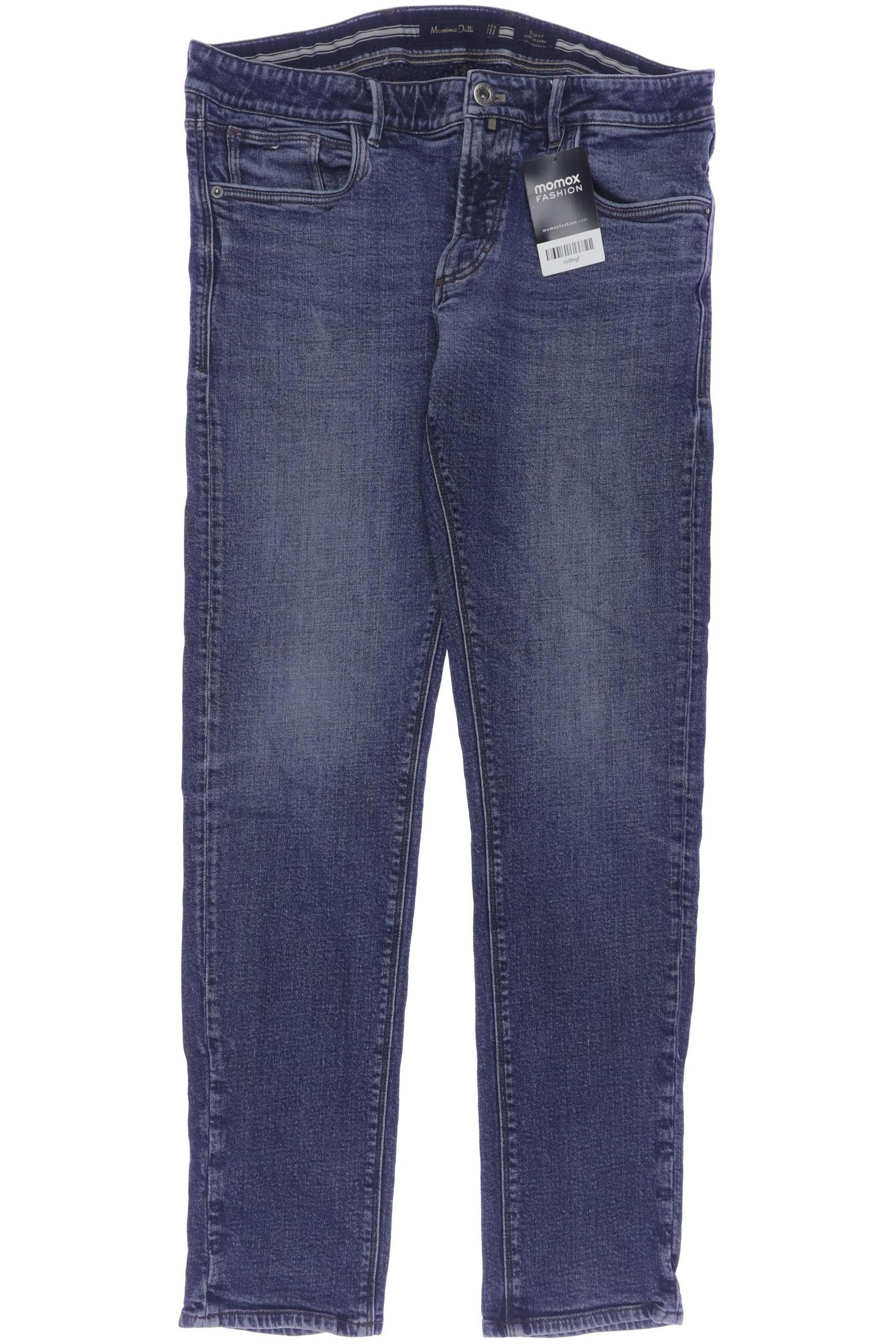 

Massimo Dutti Herren Jeans, marineblau, Gr. 32