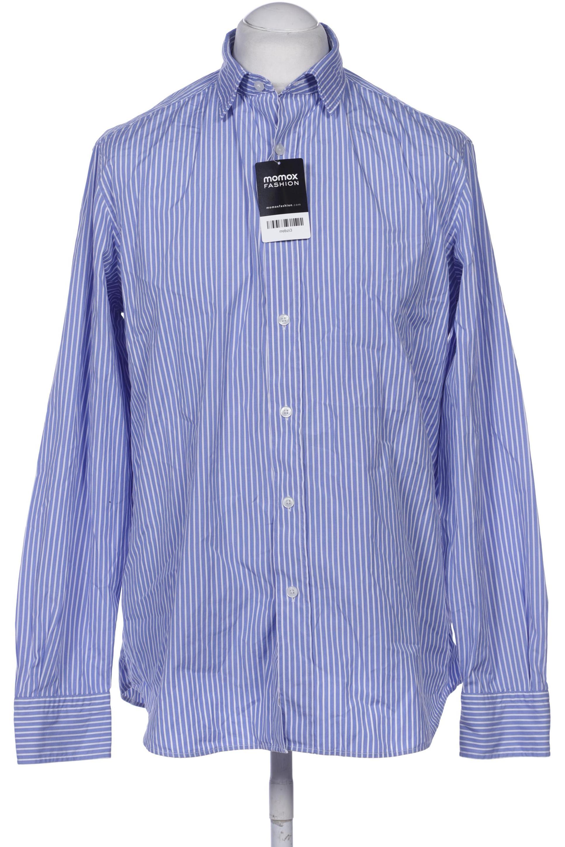 

Massimo Dutti Herren Hemd, blau, Gr. 52