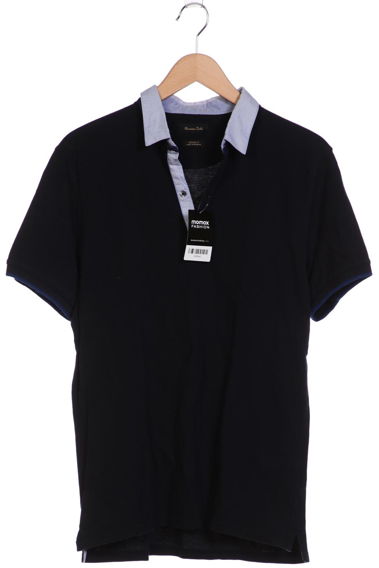 

Massimo Dutti Herren Poloshirt, marineblau, Gr. 54