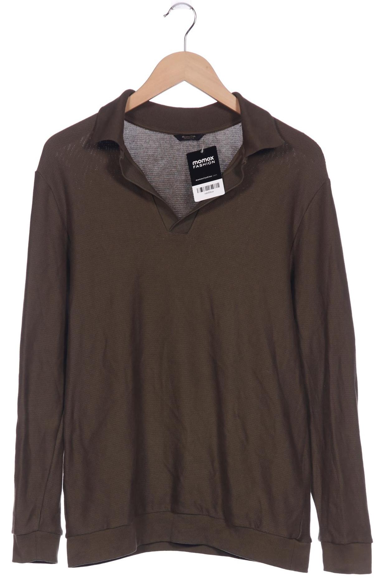 

Massimo Dutti Herren Pullover, grün, Gr. 46