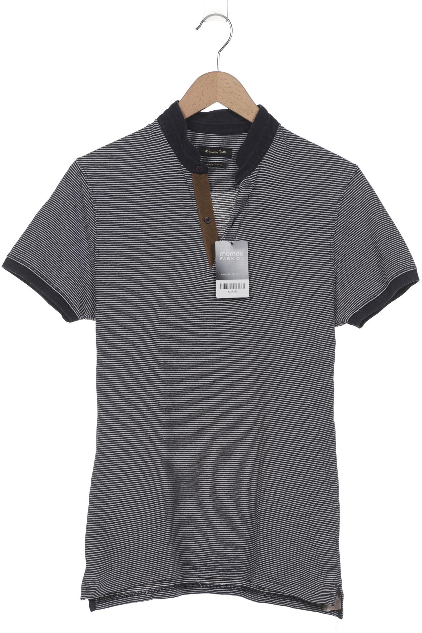 

Massimo Dutti Herren Poloshirt, marineblau, Gr. 48