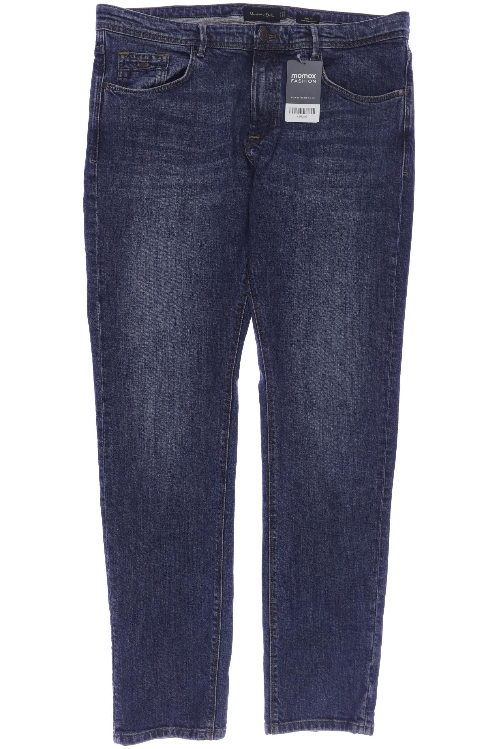 

Massimo Dutti Herren Jeans, marineblau, Gr. 54