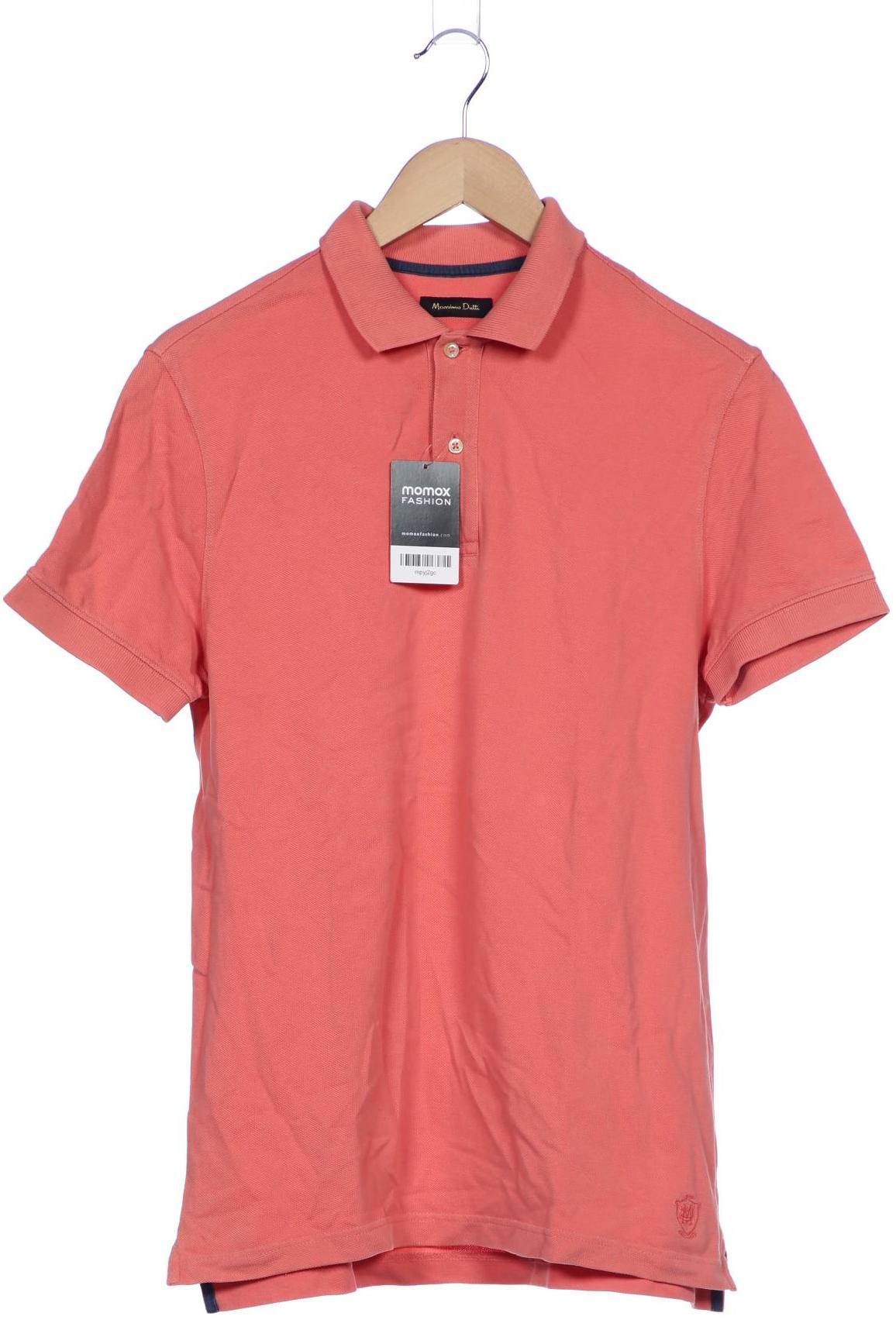 

Massimo Dutti Herren Poloshirt, orange, Gr. 48