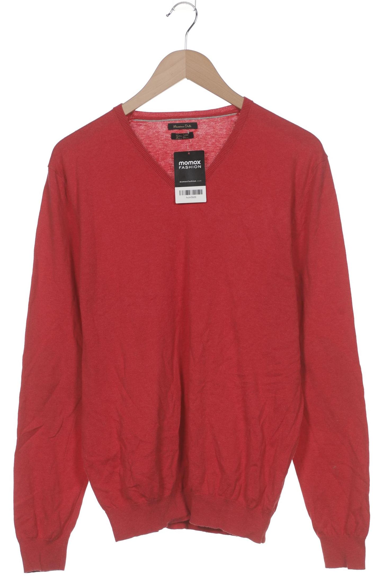 

Massimo Dutti Herren Pullover, rot, Gr. 54