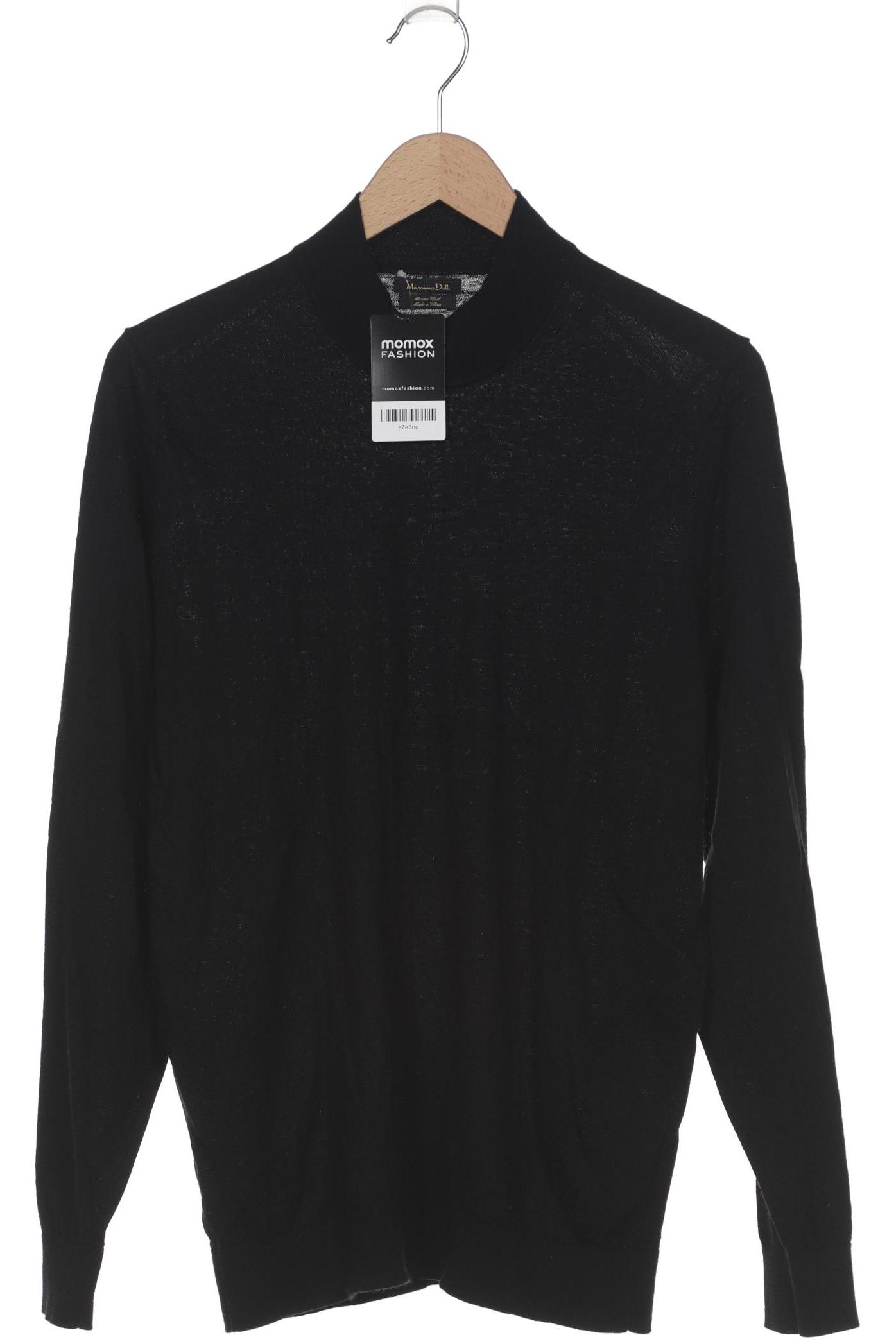 

Massimo Dutti Herren Pullover, schwarz, Gr. 48