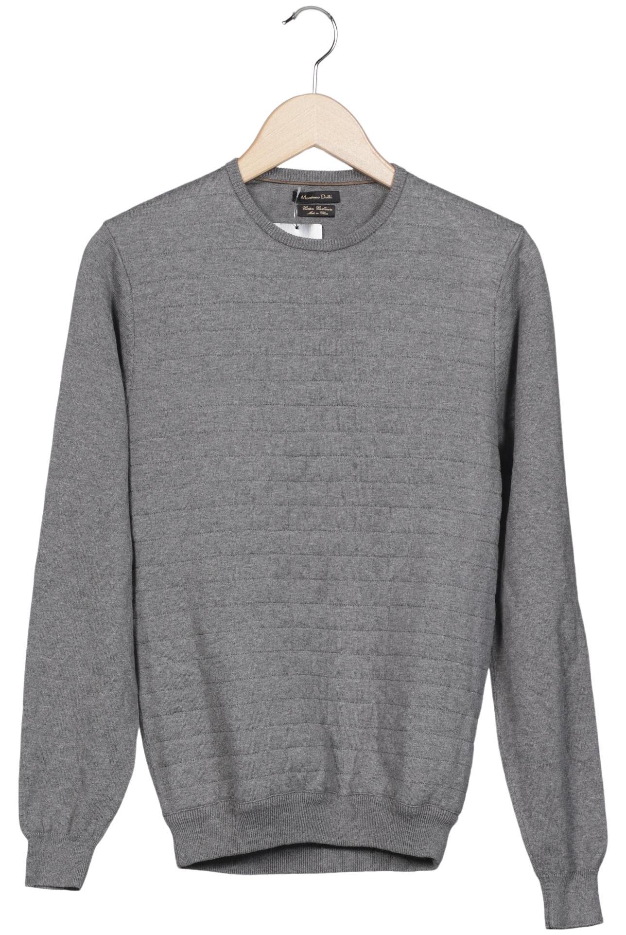 

Massimo Dutti Herren Pullover, grau, Gr. 48