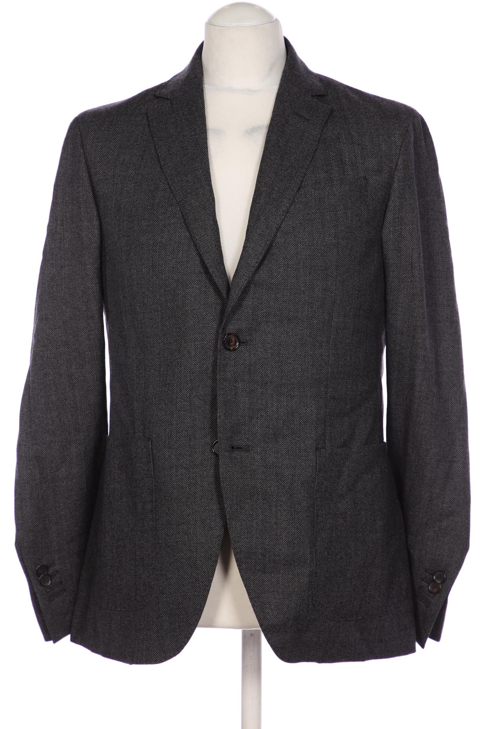 

Massimo Dutti Herren Sakko, grau, Gr. 50