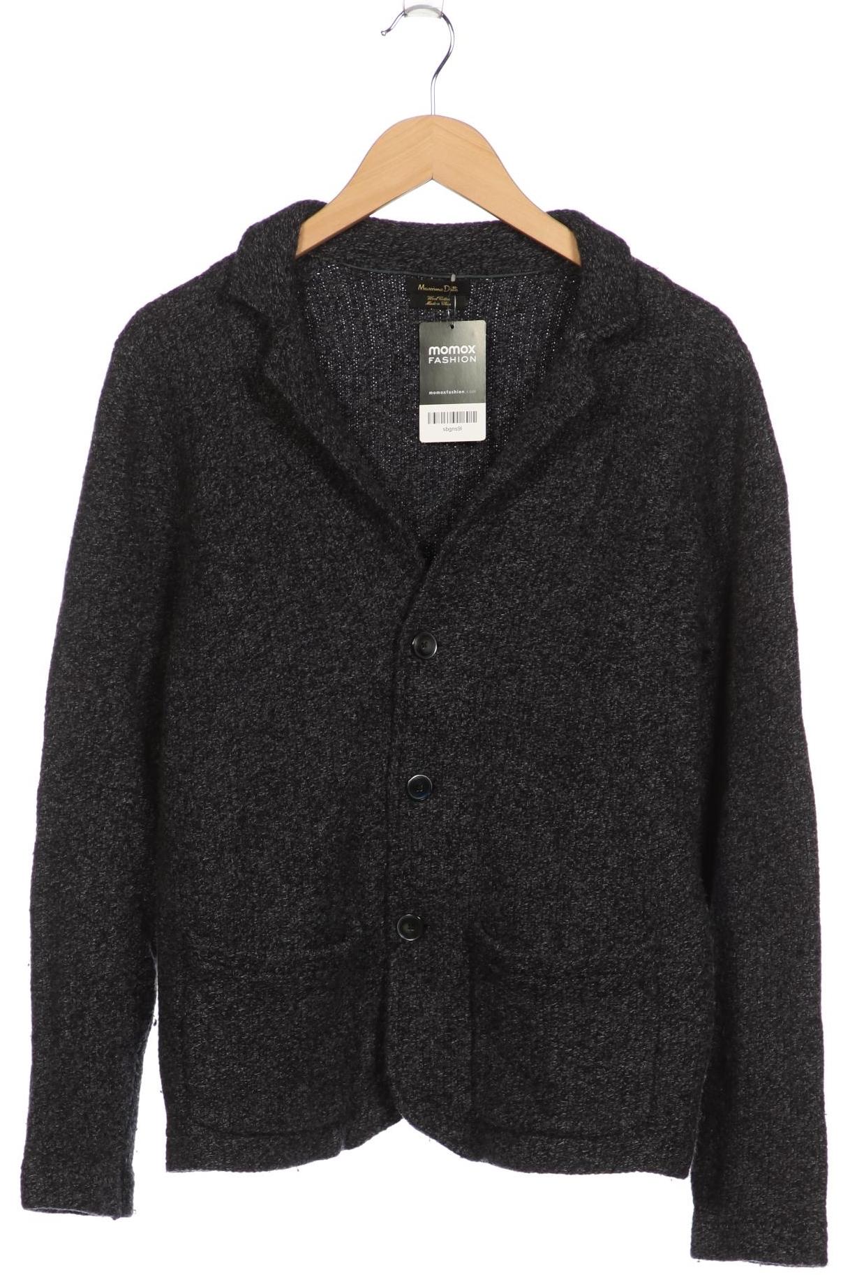 

Massimo Dutti Herren Strickjacke, marineblau, Gr. 52