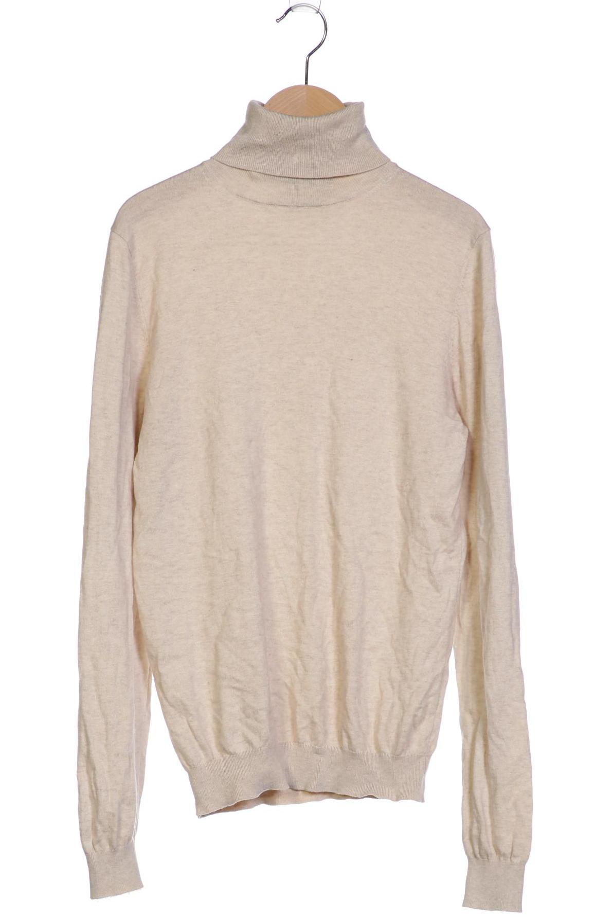 

Massimo Dutti Herren Pullover, cremeweiß, Gr. 46