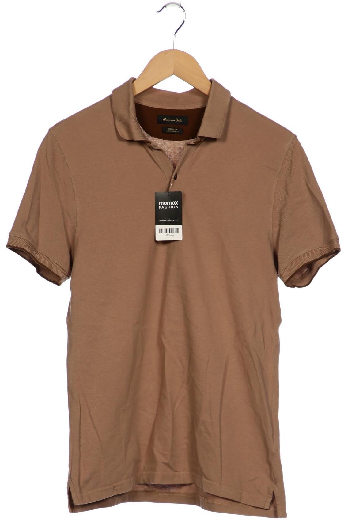 

Massimo Dutti Herren Poloshirt, braun, Gr. 52