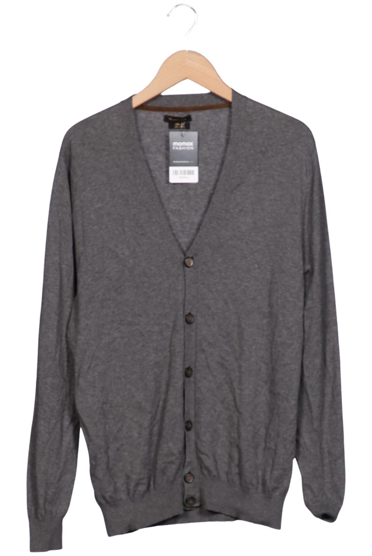 

Massimo Dutti Herren Strickjacke, grau, Gr. 54