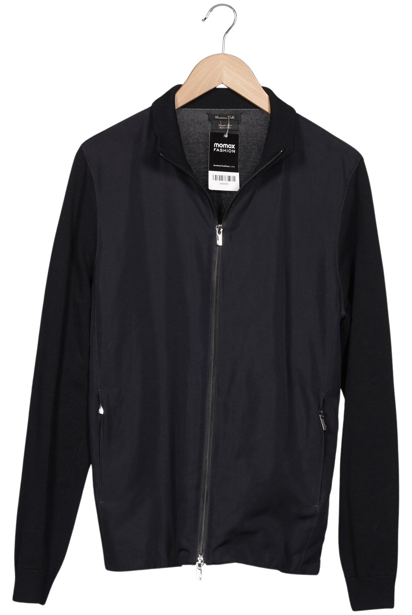 

Massimo Dutti Herren Jacke, marineblau, Gr. 48