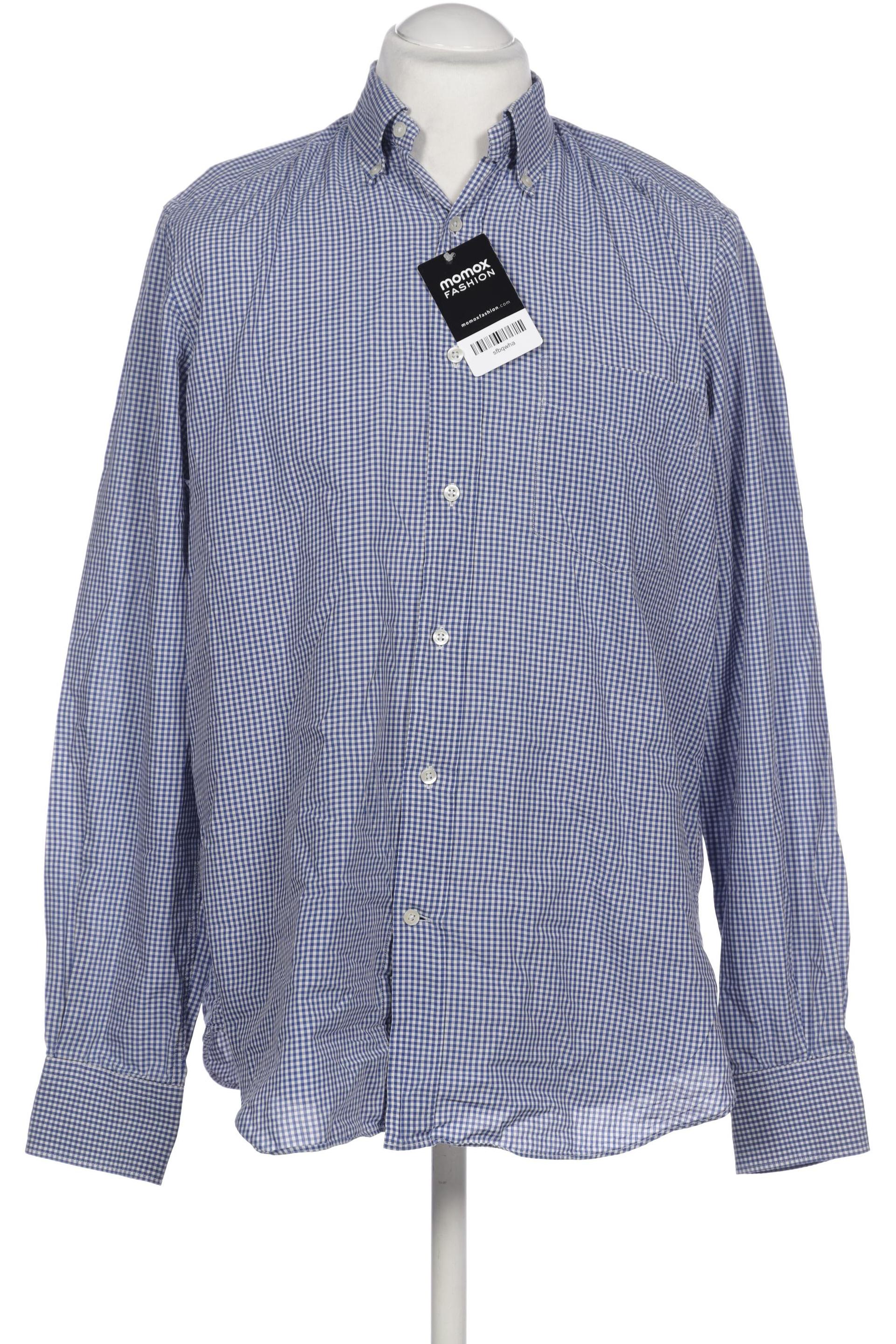 

Massimo Dutti Herren Hemd, blau, Gr. 52