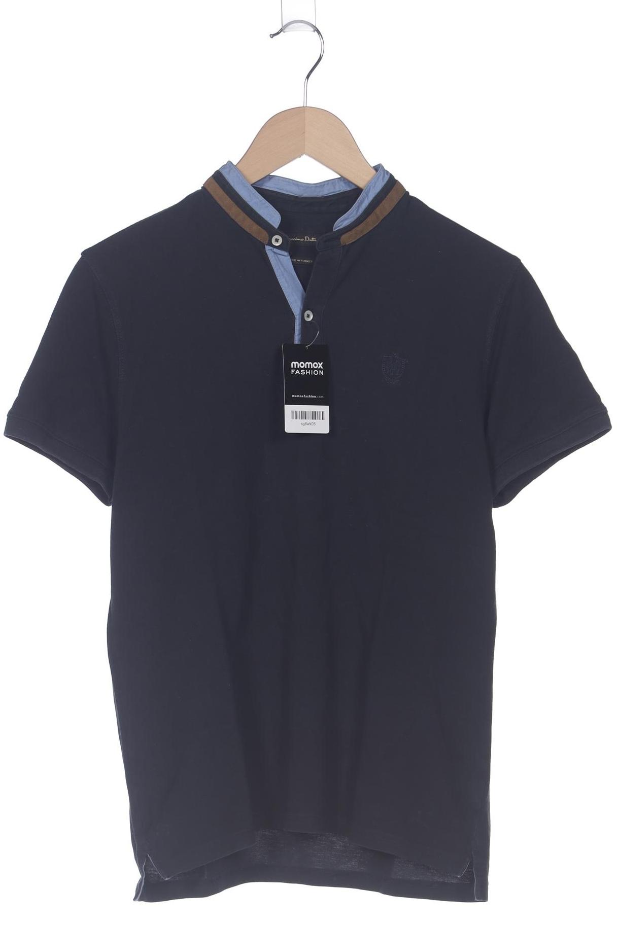 

Massimo Dutti Herren Poloshirt, schwarz, Gr. 48