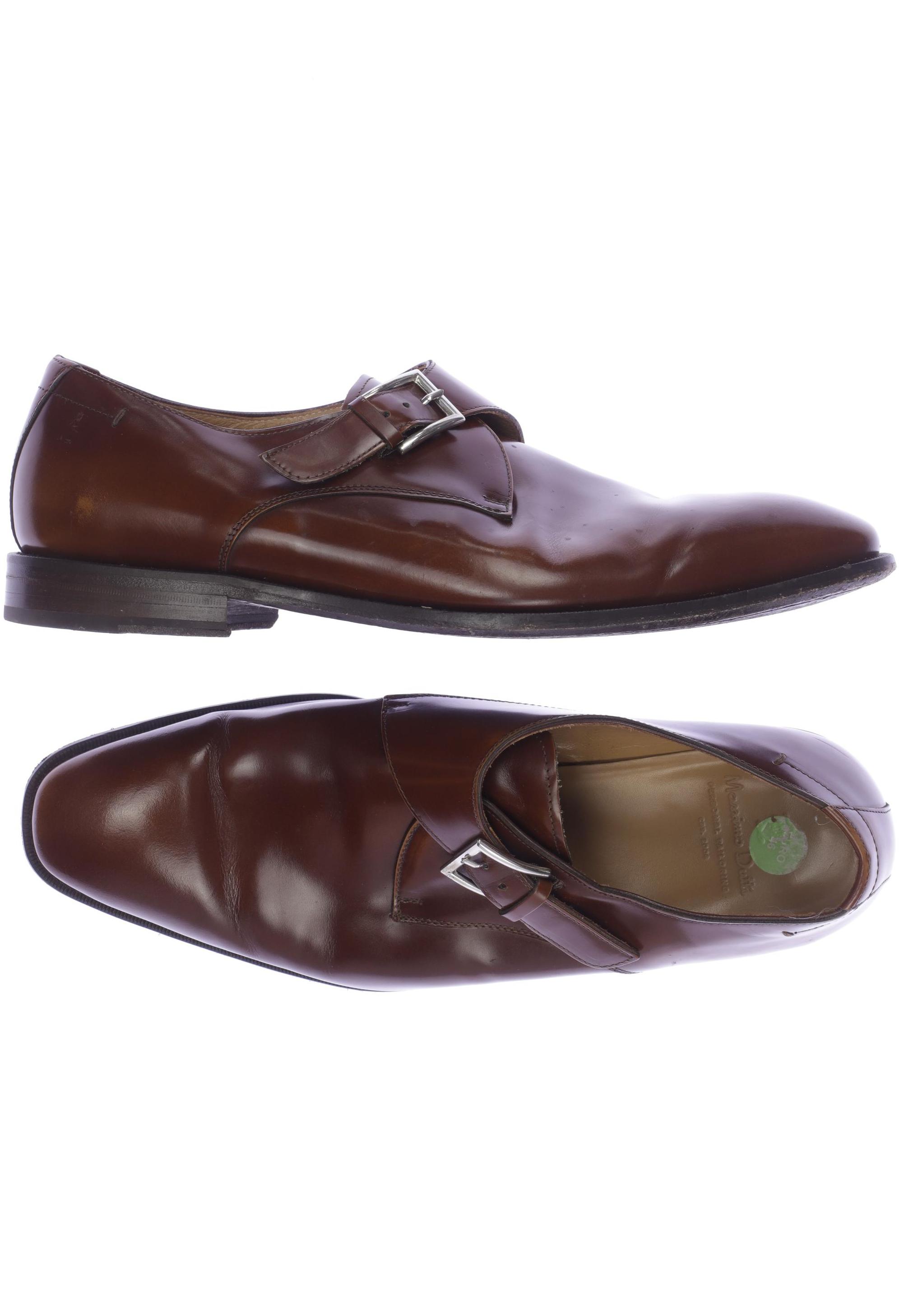 

Massimo Dutti Herren Halbschuh, braun, Gr. 46