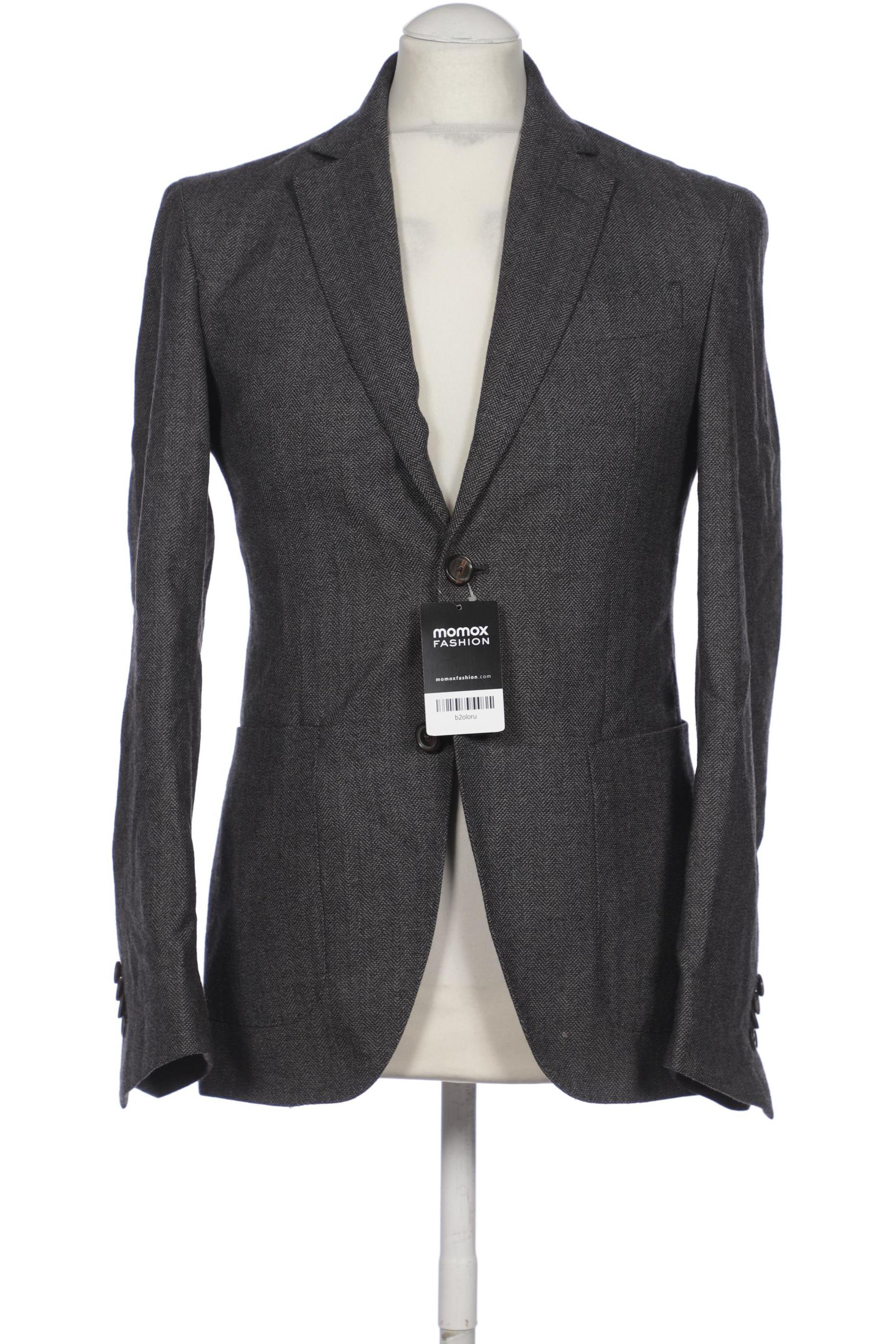 

Massimo Dutti Herren Sakko, grau, Gr. 46