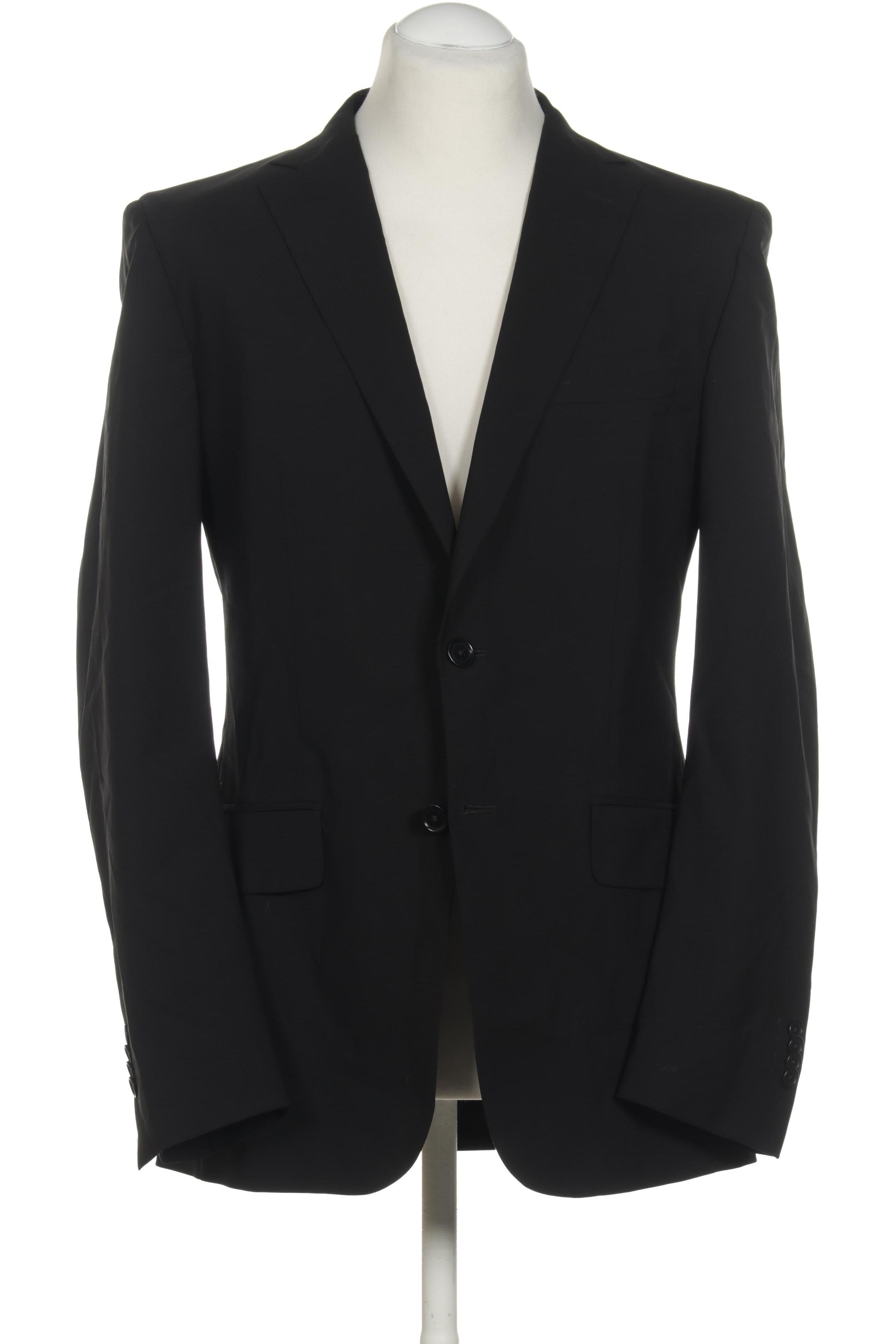 

Massimo Dutti Herren Sakko, schwarz, Gr. 50
