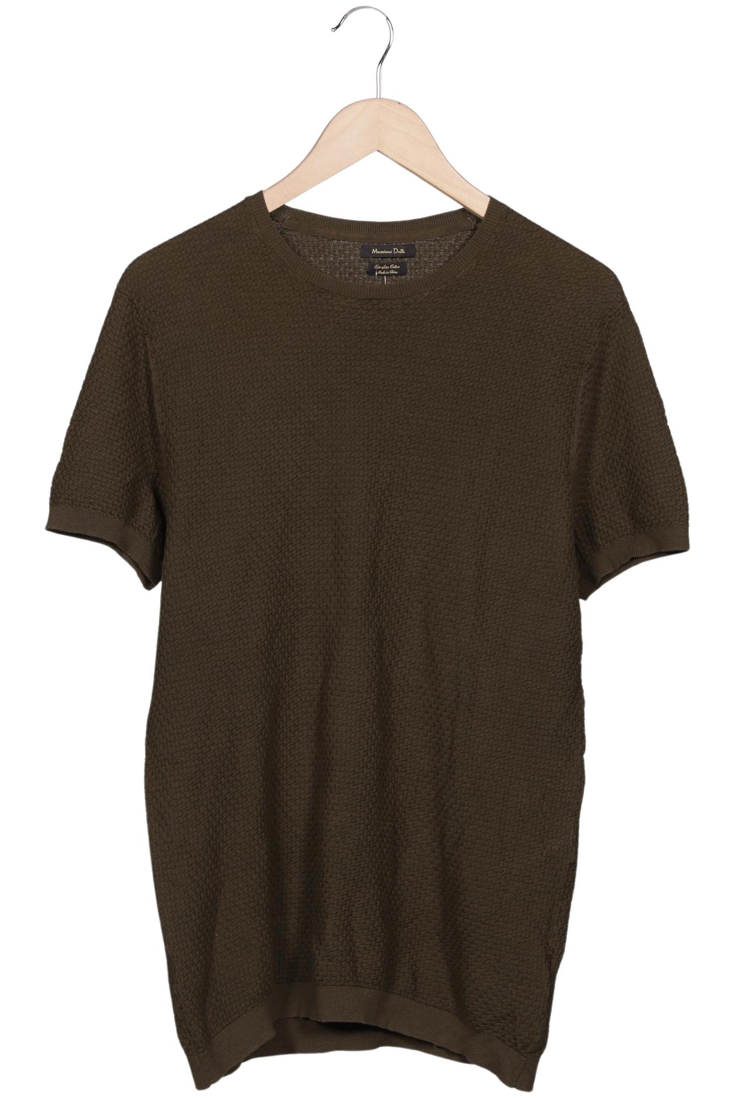 

Massimo Dutti Herren T-Shirt, grün, Gr. 52