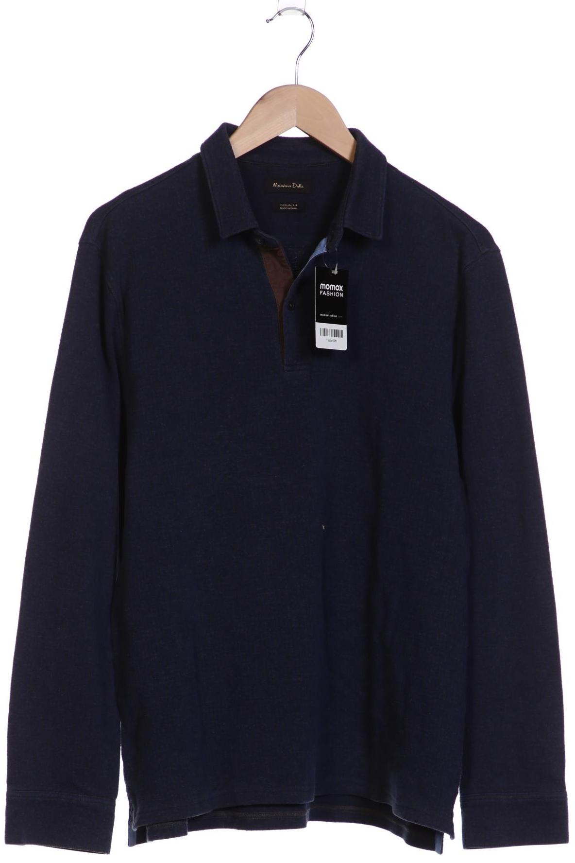 

Massimo Dutti Herren Poloshirt, marineblau, Gr. 54