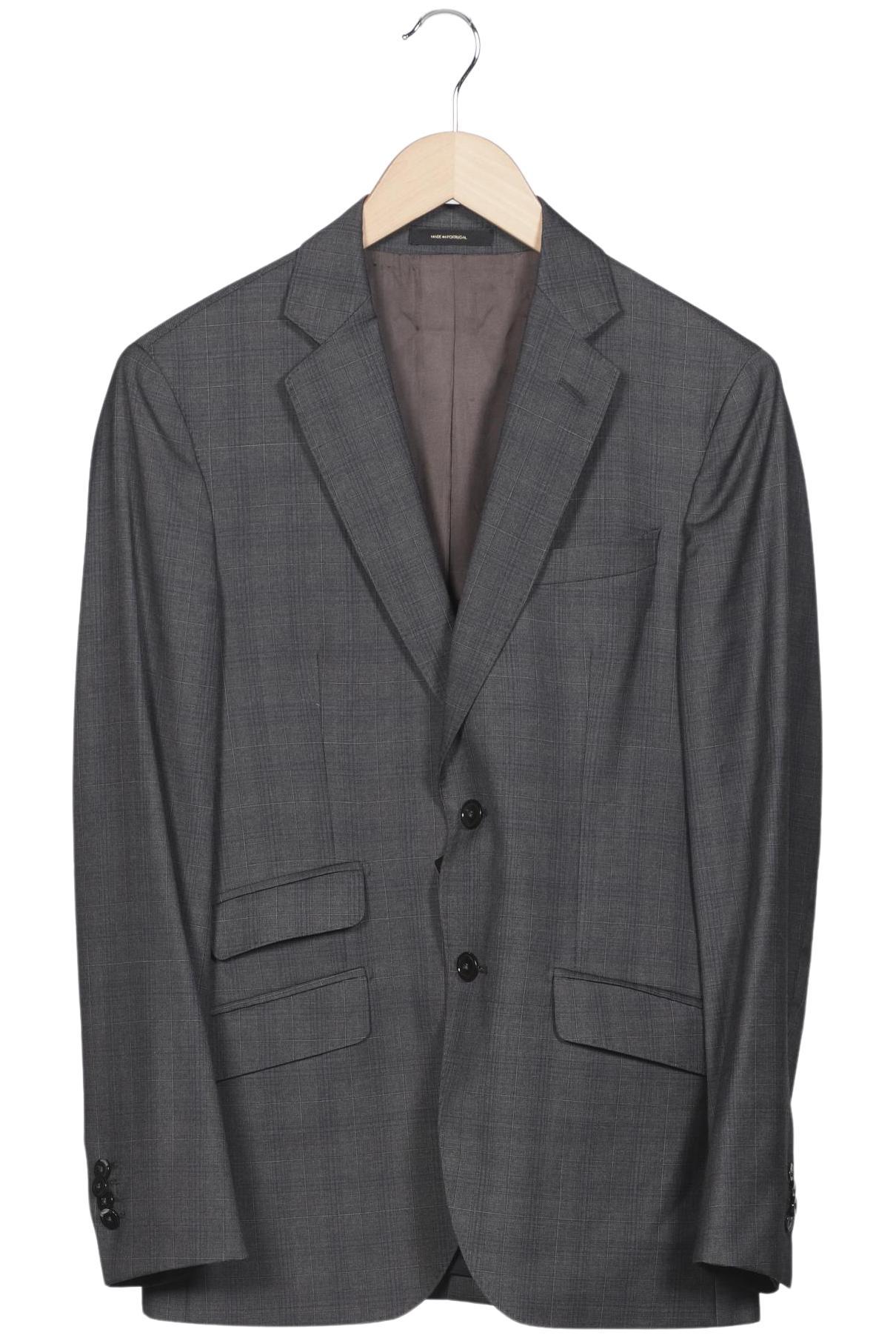 

Massimo Dutti Herren Sakko, grau, Gr. 46