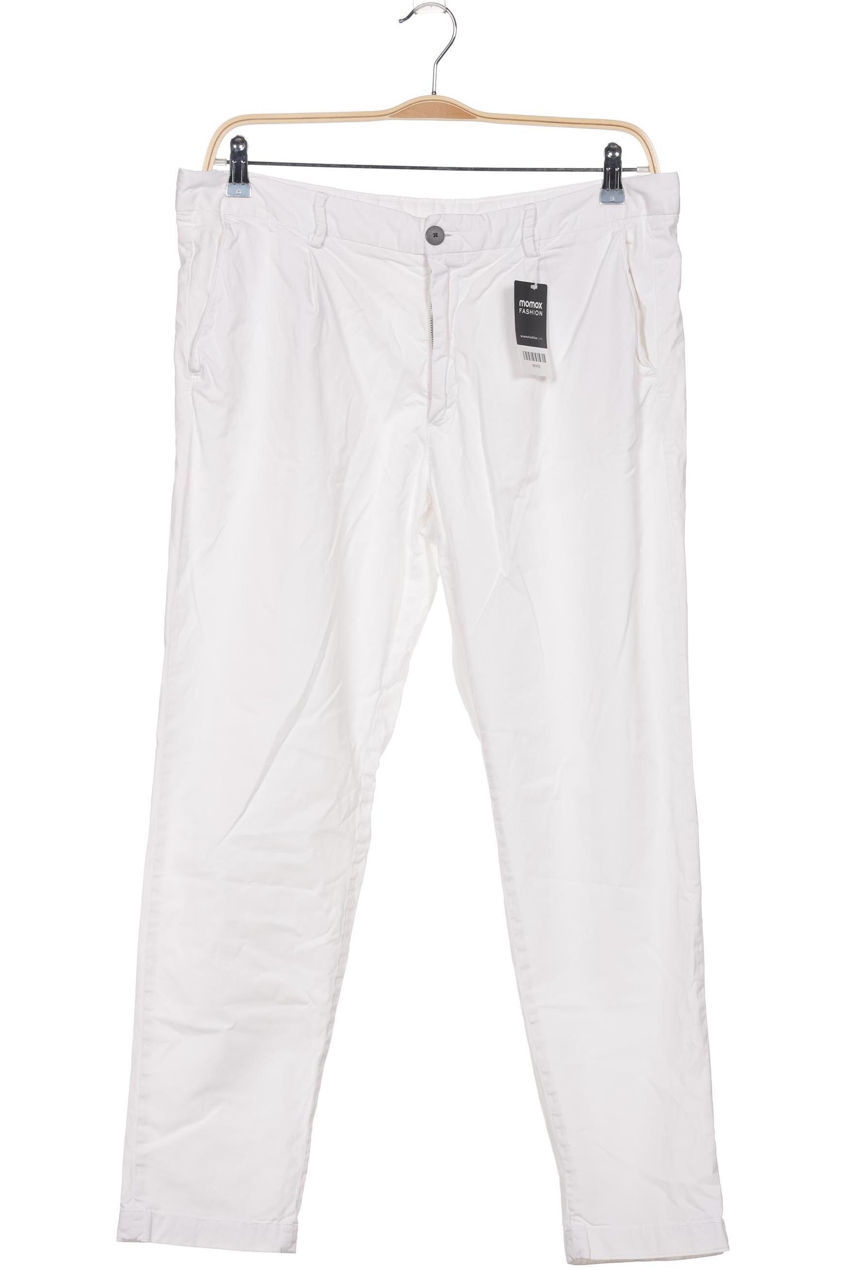 

Massimo Dutti Herren Stoffhose, weiß, Gr. 36