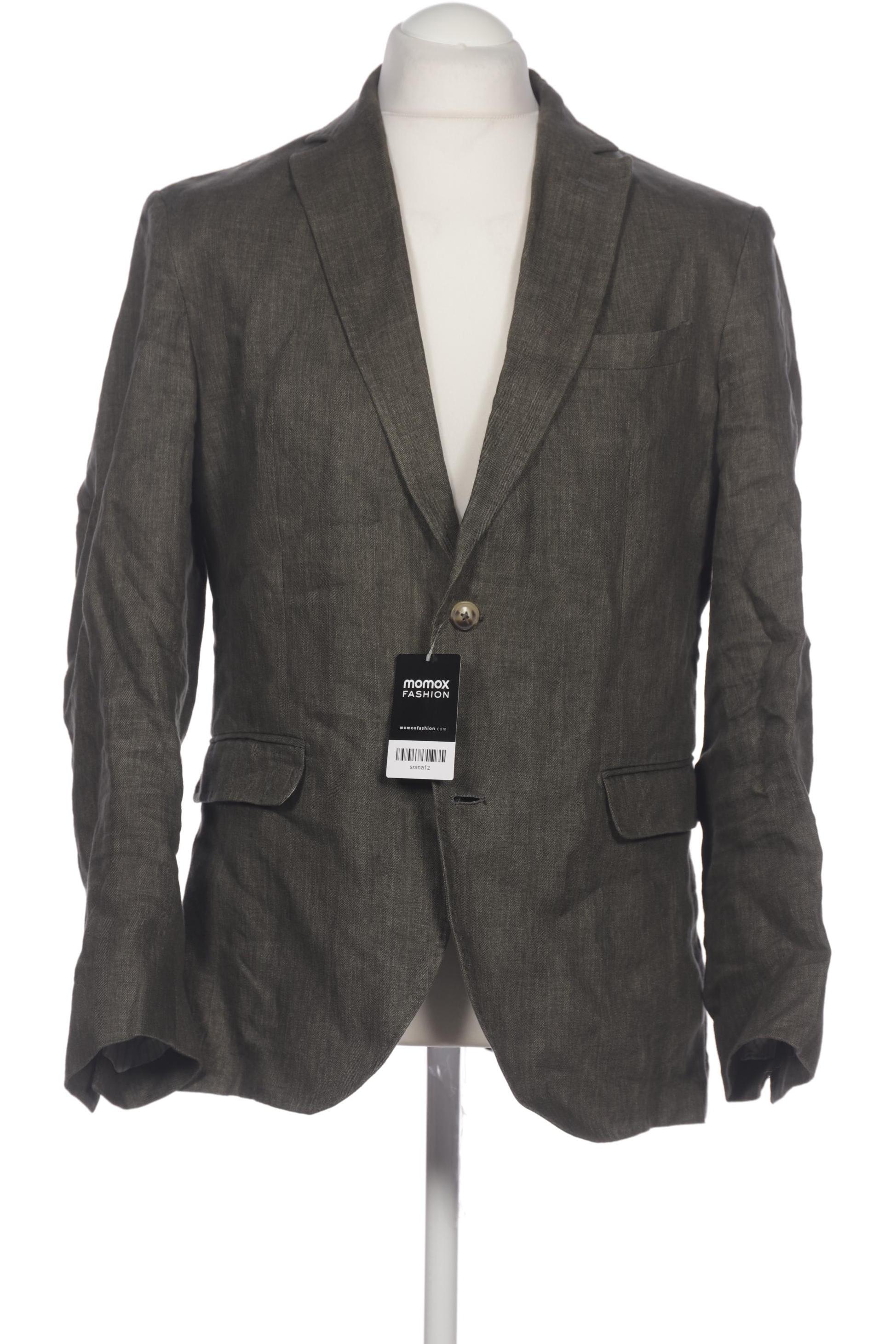 

Massimo Dutti Herren Sakko, grün, Gr. 52