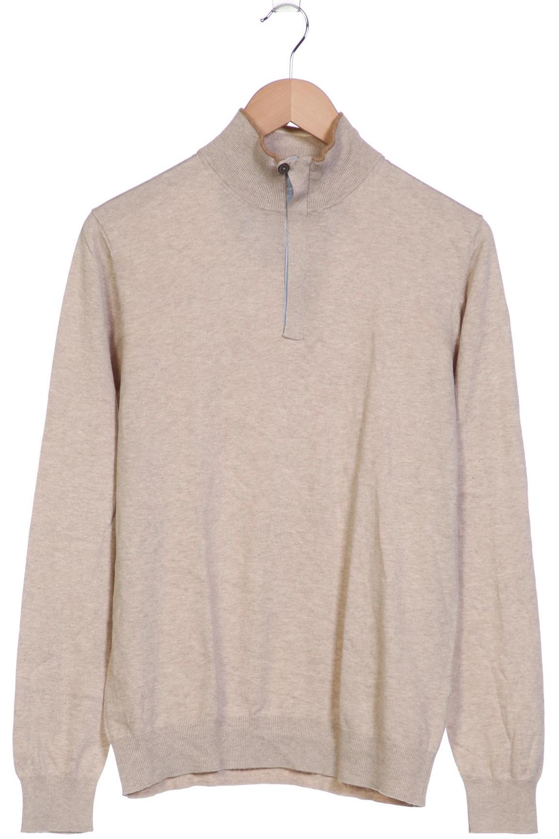 

Massimo Dutti Herren Pullover, beige, Gr. 48