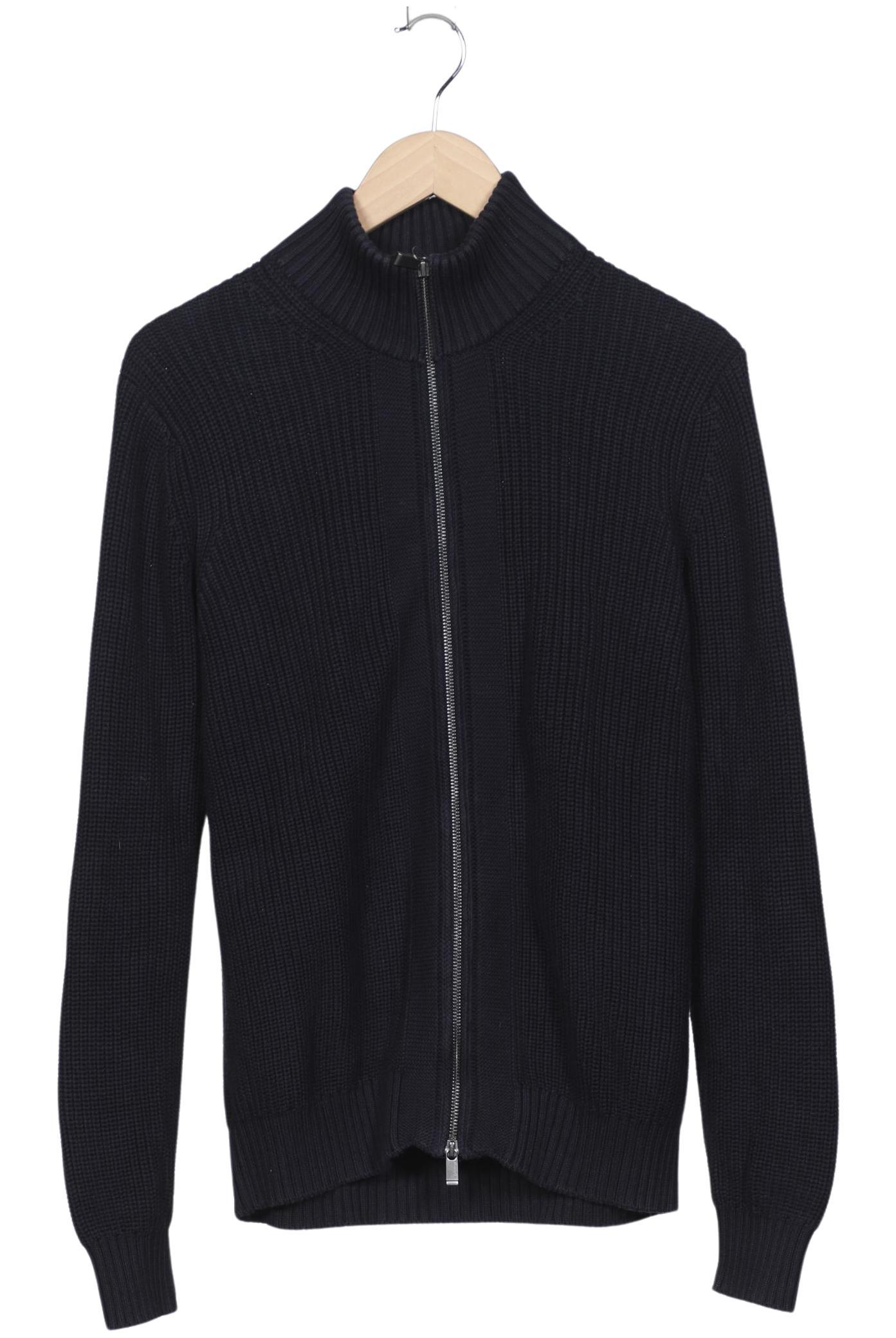 Thumbnail - Massimo Dutti Herren Strickjacke, marineblau, Gr. 48