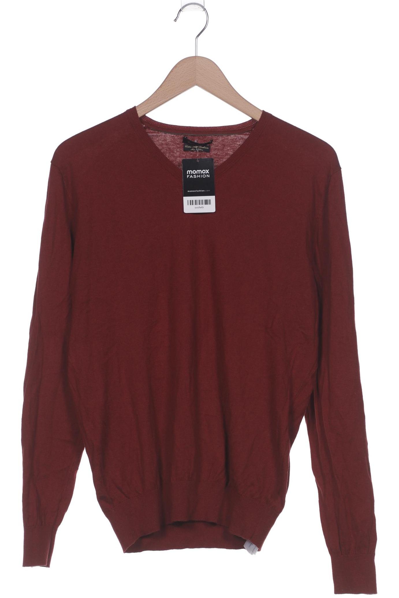 

Massimo Dutti Herren Pullover, bordeaux, Gr. 52