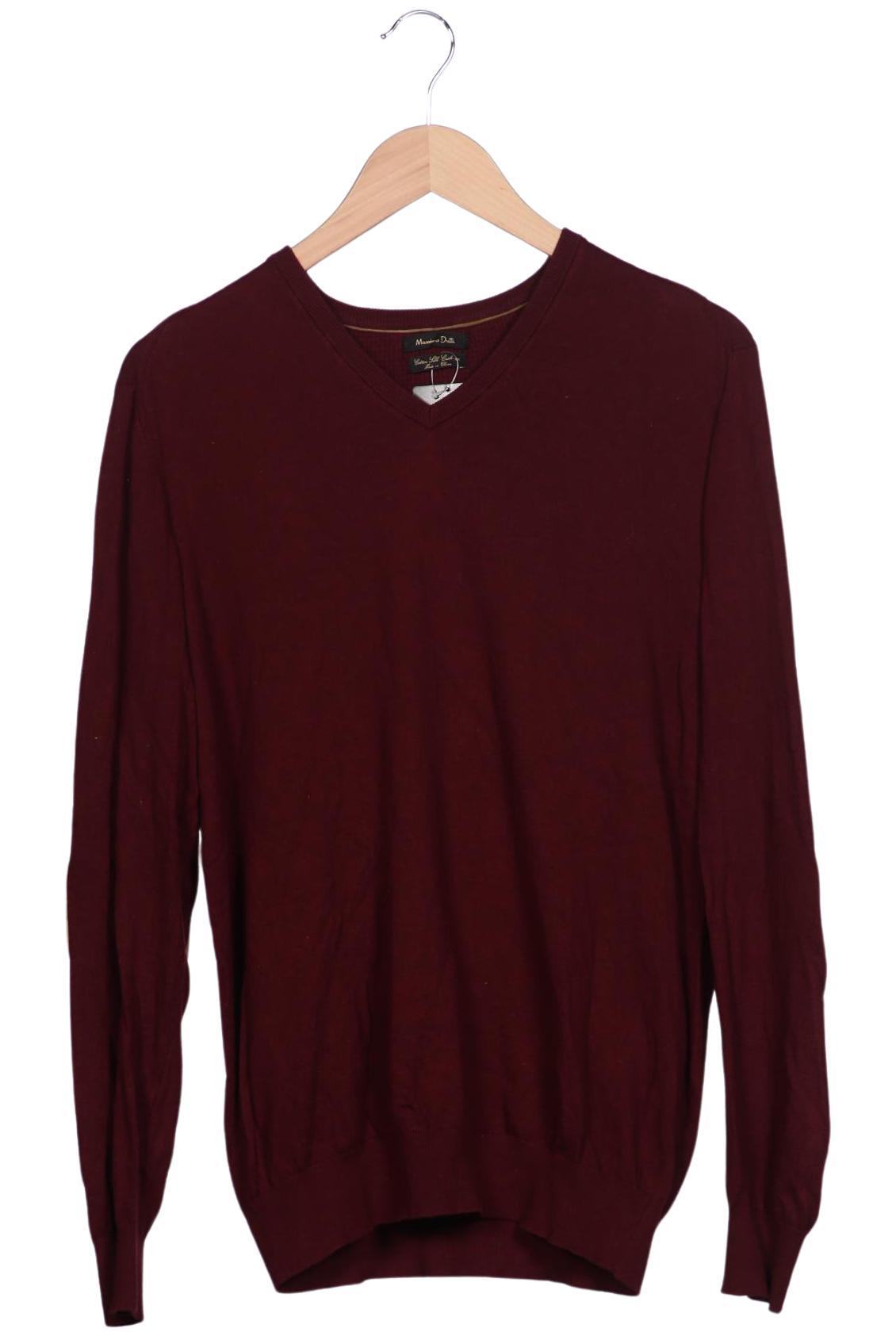 

Massimo Dutti Herren Pullover, bordeaux, Gr. 54