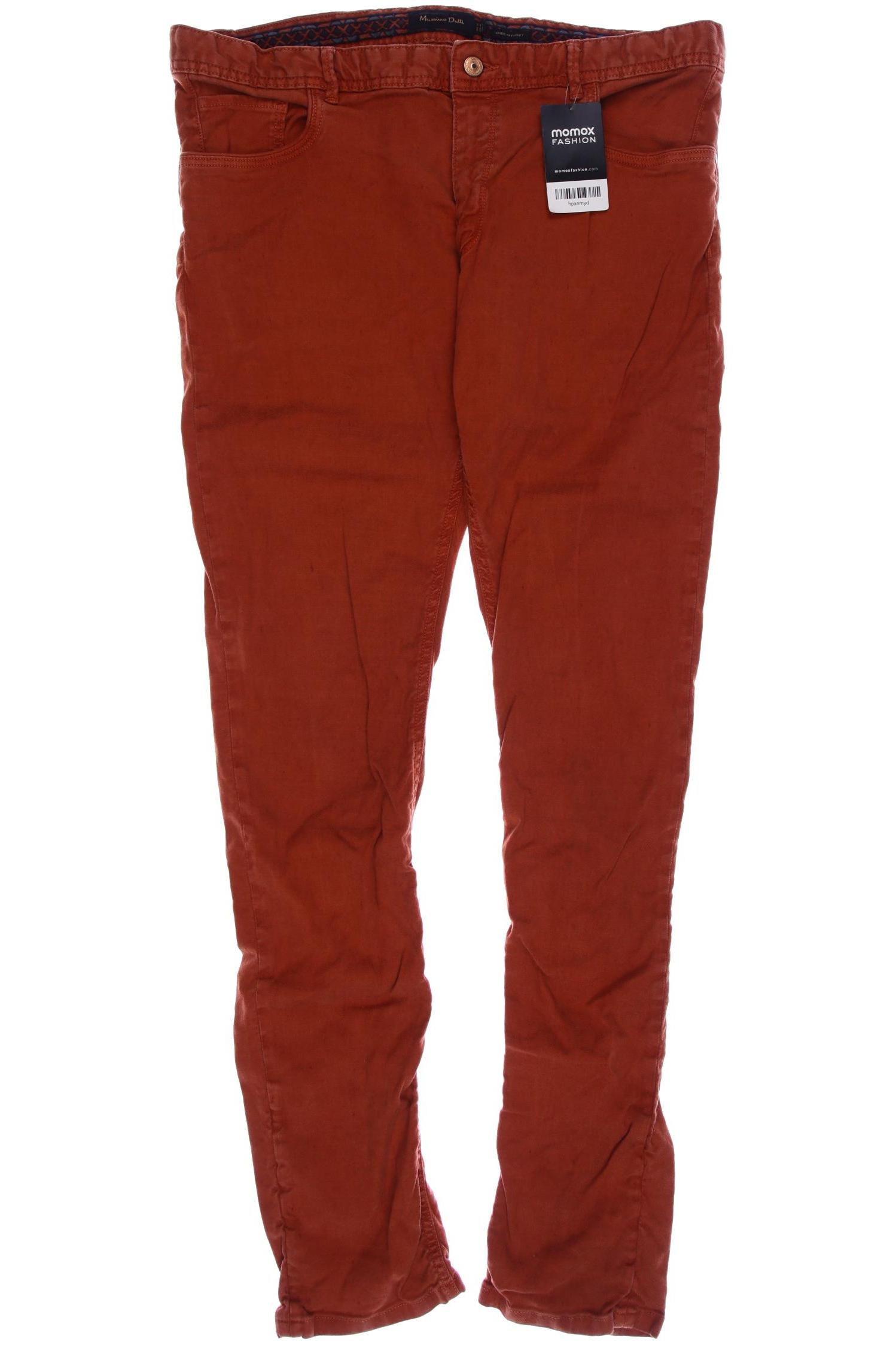 

Massimo Dutti Herren Stoffhose, orange