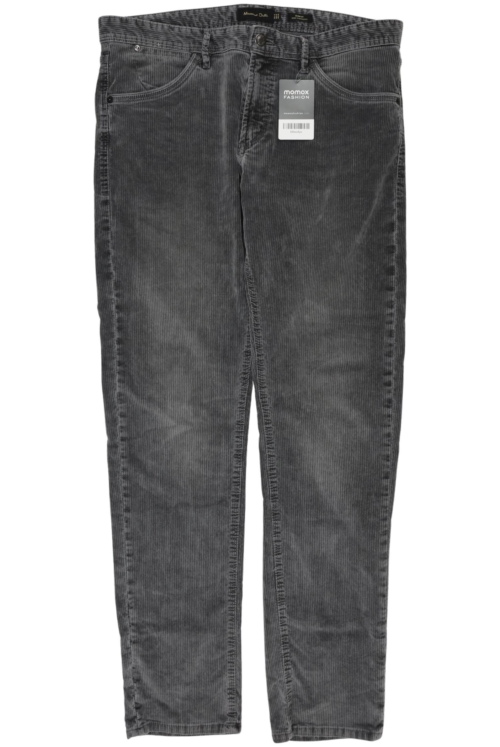 

Massimo Dutti Herren Stoffhose, grau, Gr. 32