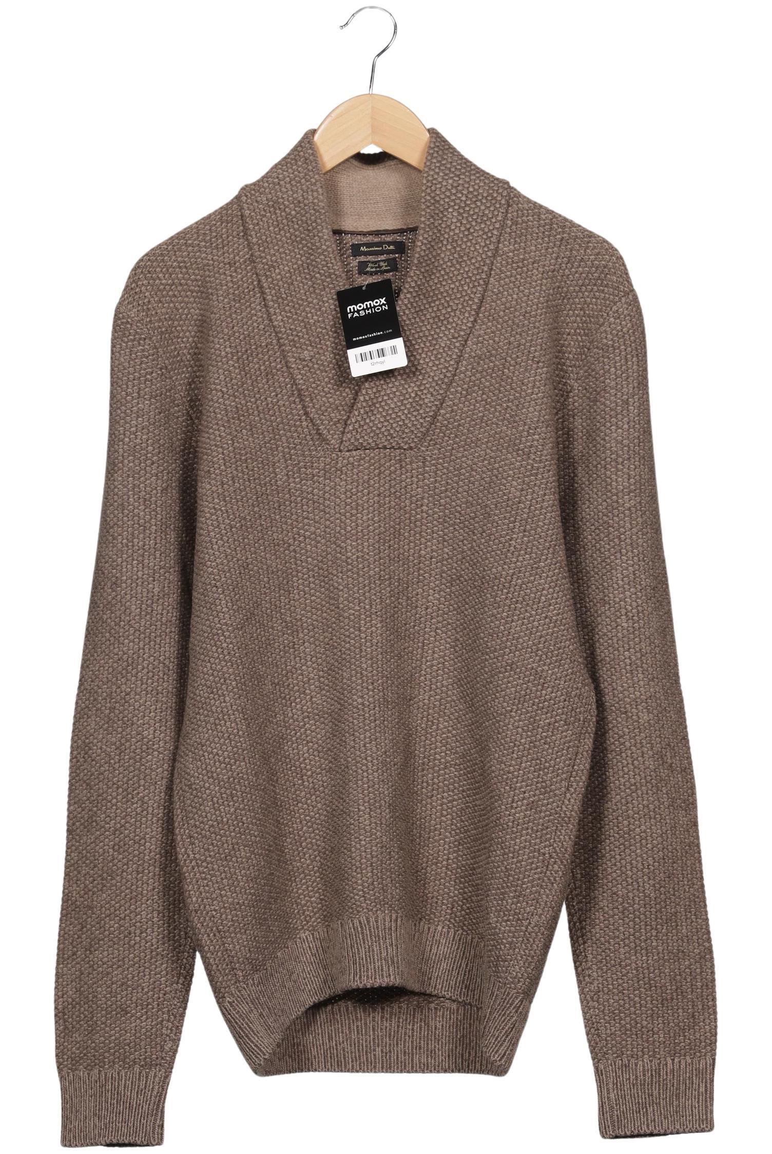 

Massimo Dutti Herren Pullover, braun, Gr. 52