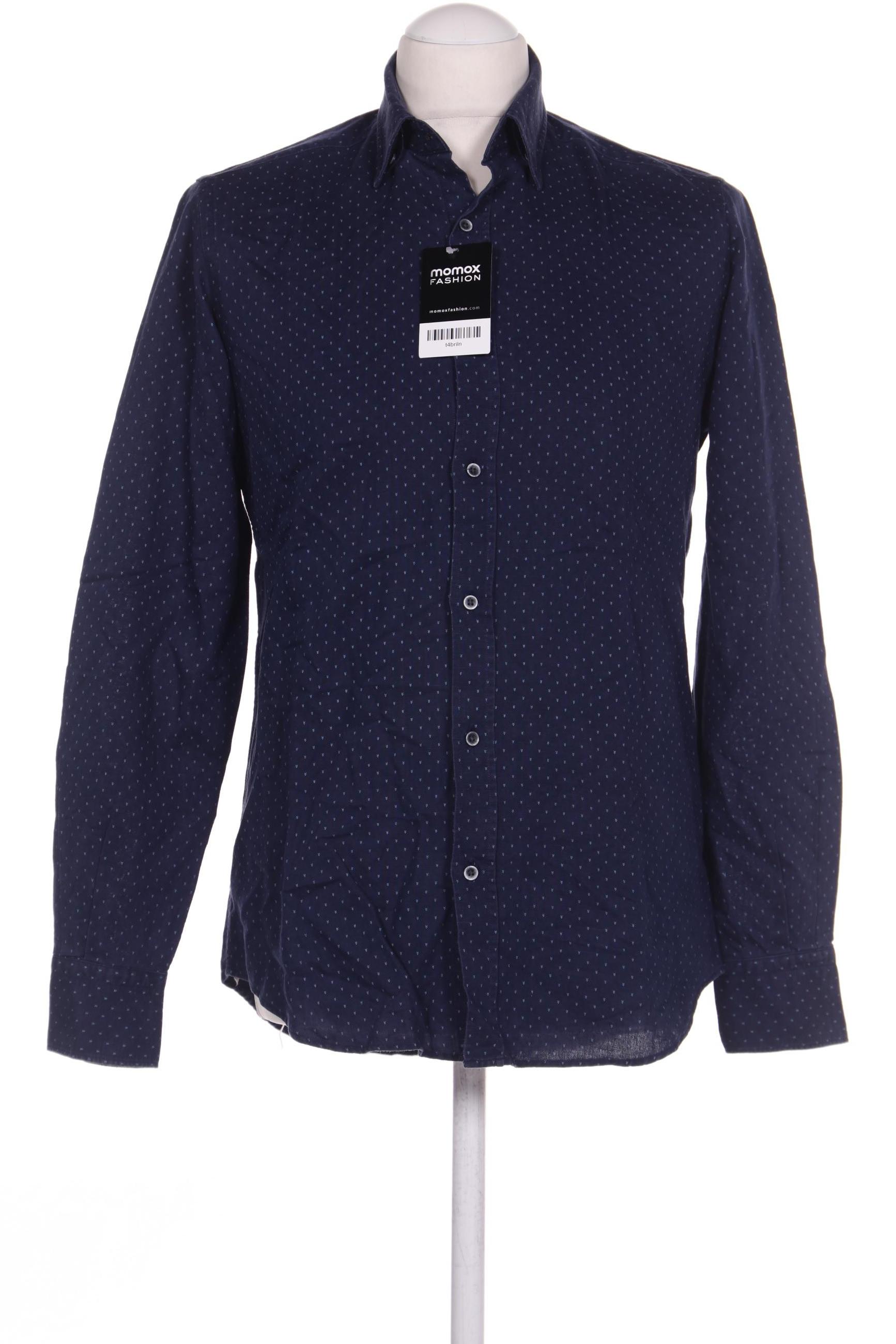 

Massimo Dutti Herren Hemd, marineblau