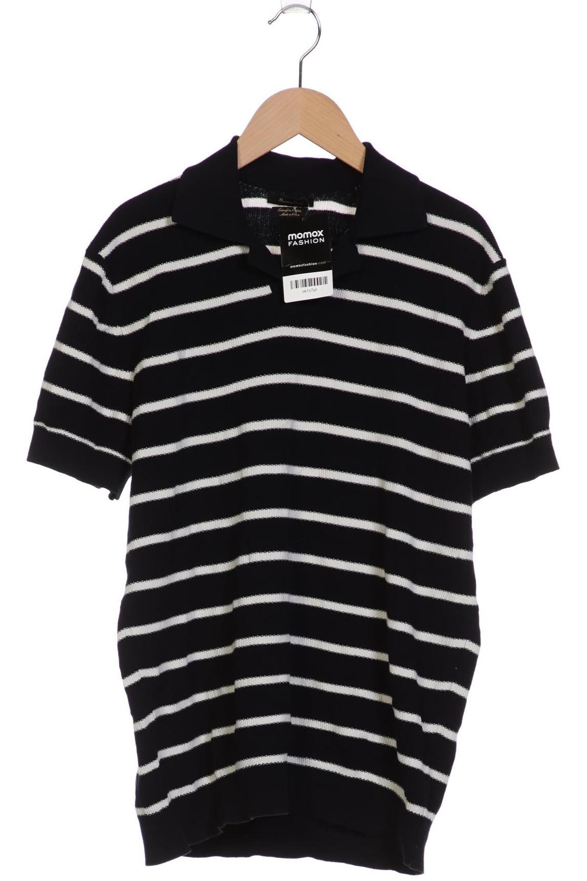 

Massimo Dutti Herren Poloshirt, marineblau, Gr. 48
