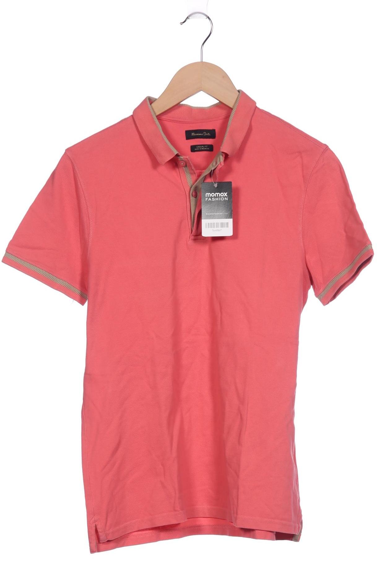 

Massimo Dutti Herren Poloshirt, pink, Gr. 52