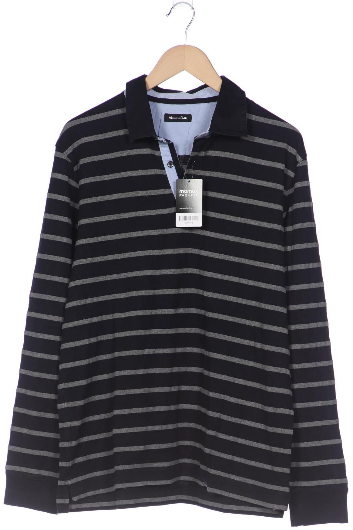 

Massimo Dutti Herren Poloshirt, marineblau