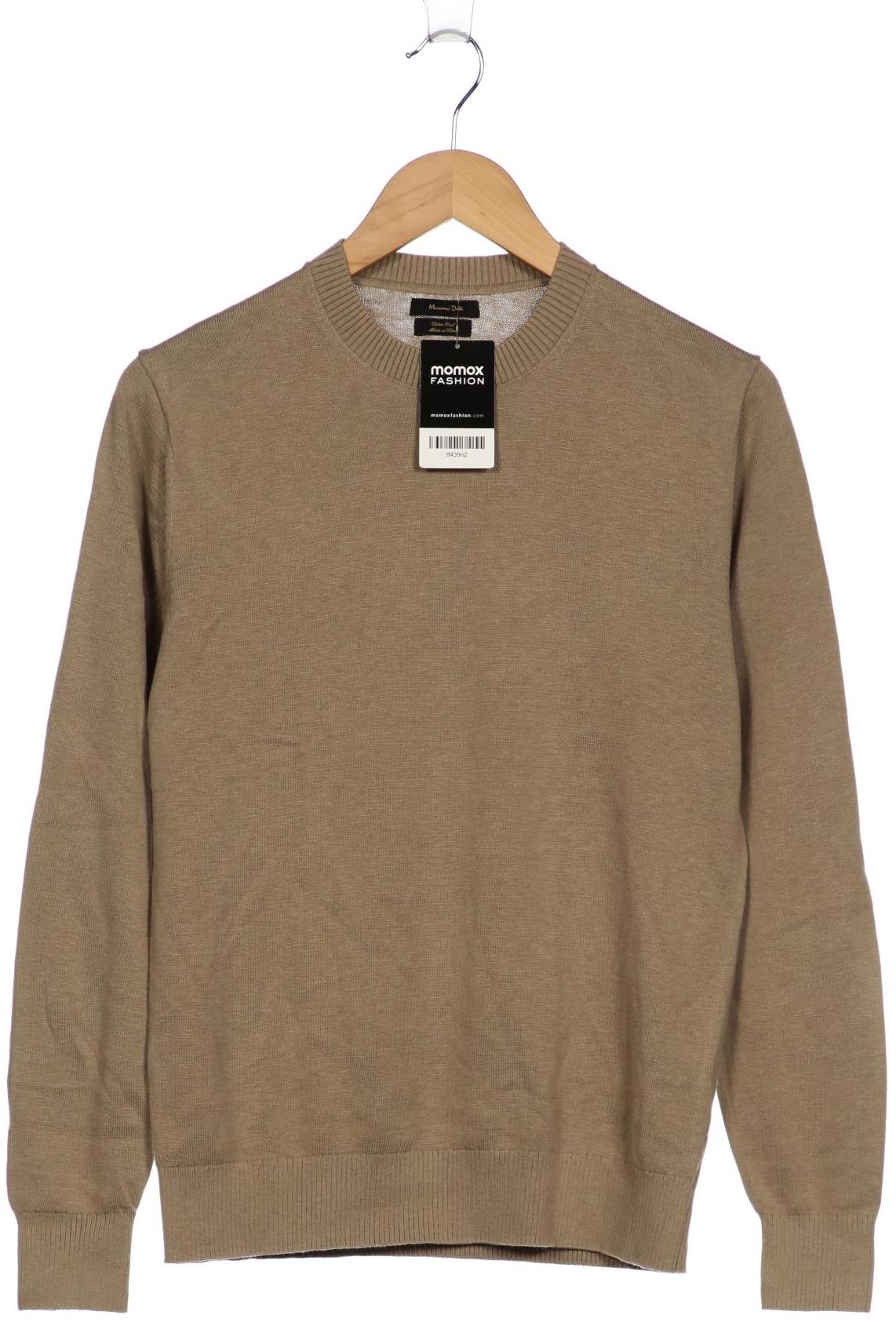 

Massimo Dutti Herren Pullover, beige, Gr. 46