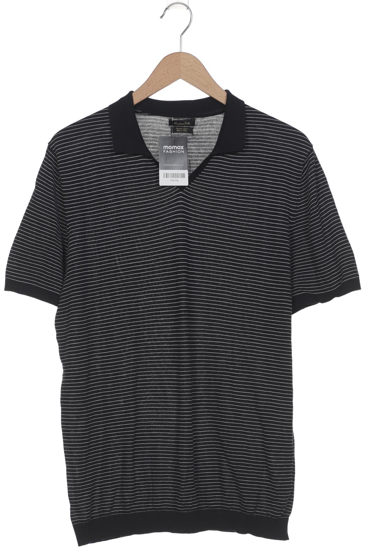 

Massimo Dutti Herren Poloshirt, marineblau, Gr. 56