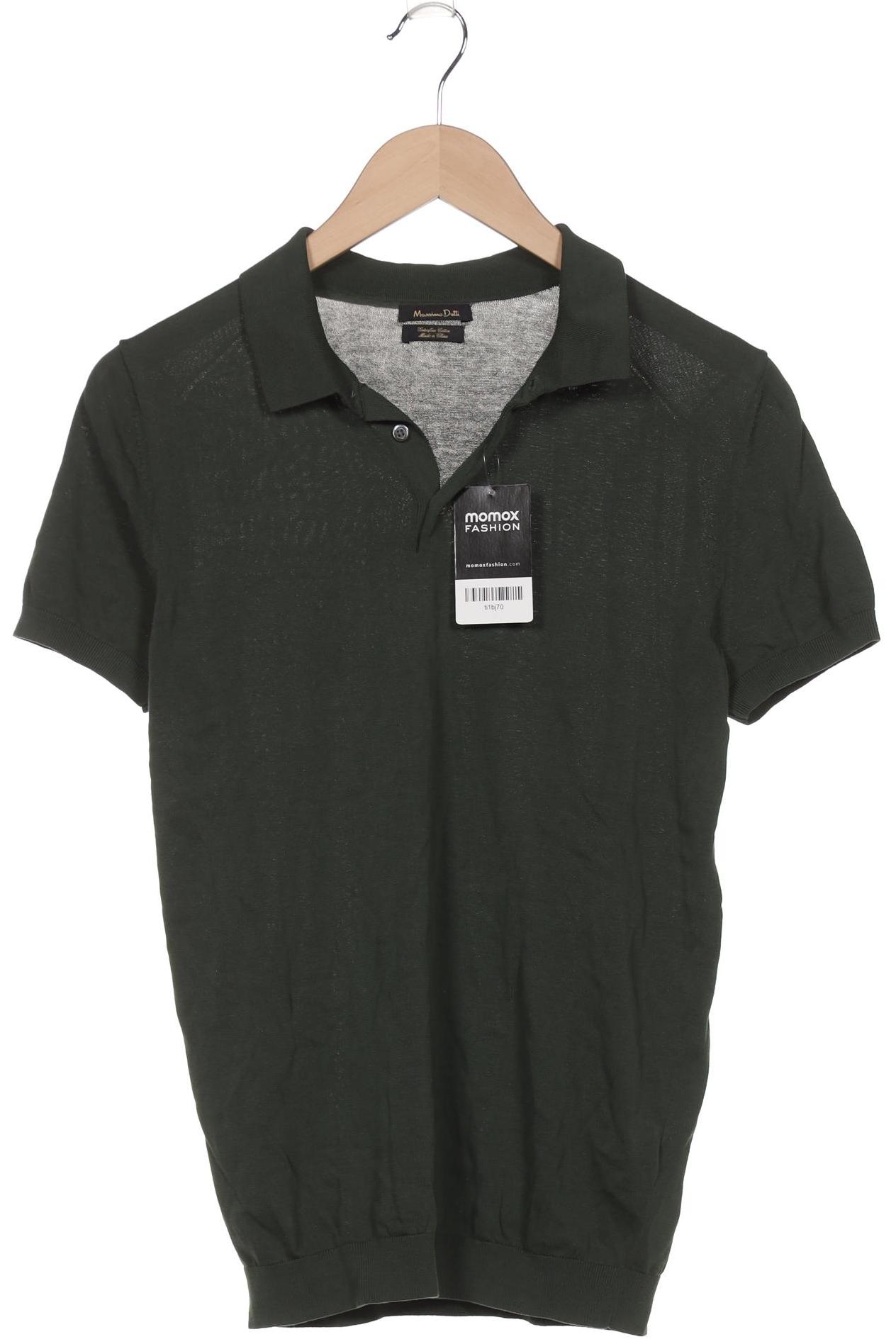 

Massimo Dutti Herren Poloshirt, grün, Gr. 46