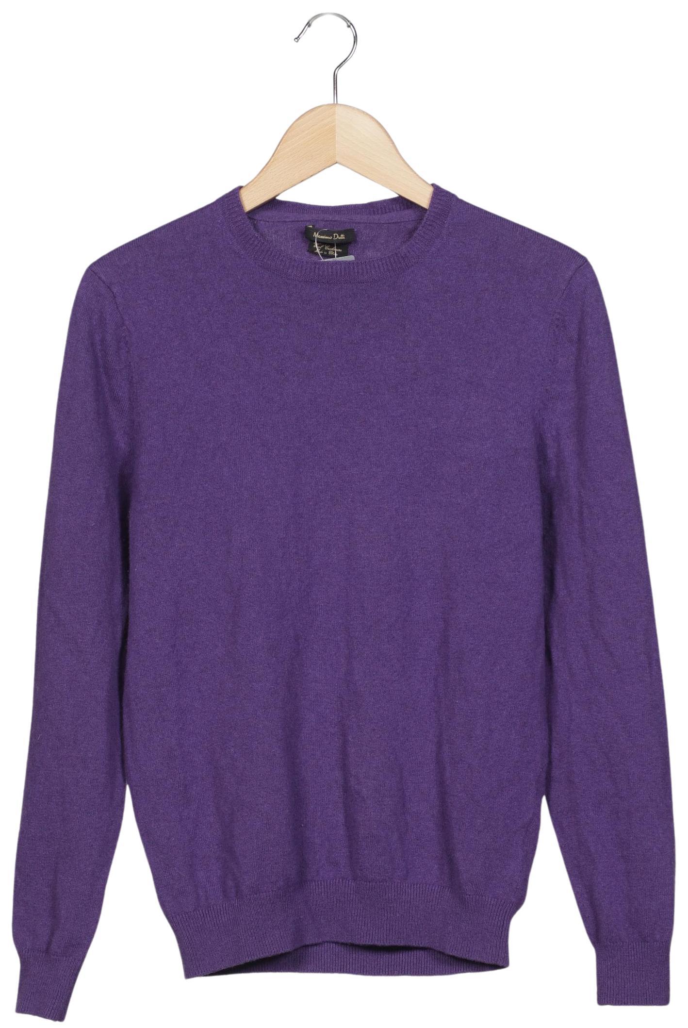 

Massimo Dutti Herren Pullover, flieder, Gr. 48