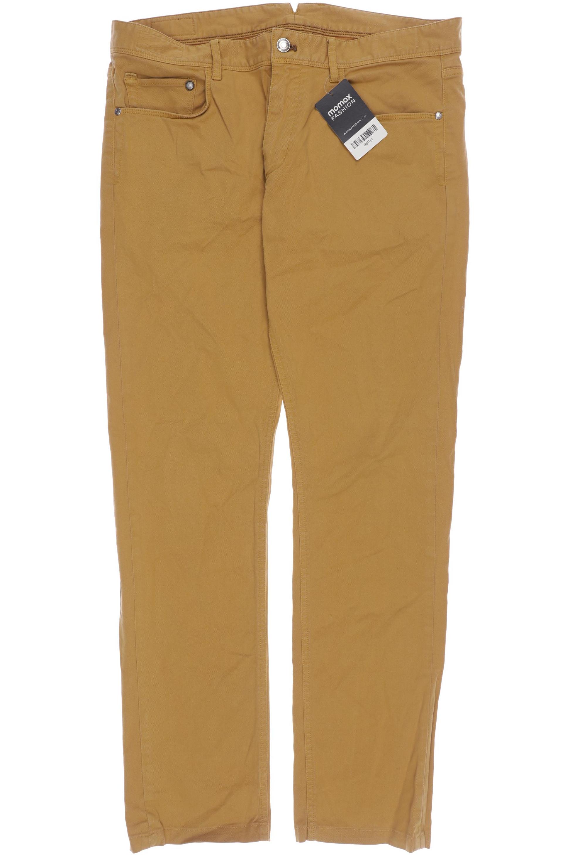 

Massimo Dutti Herren Stoffhose, orange, Gr. 34