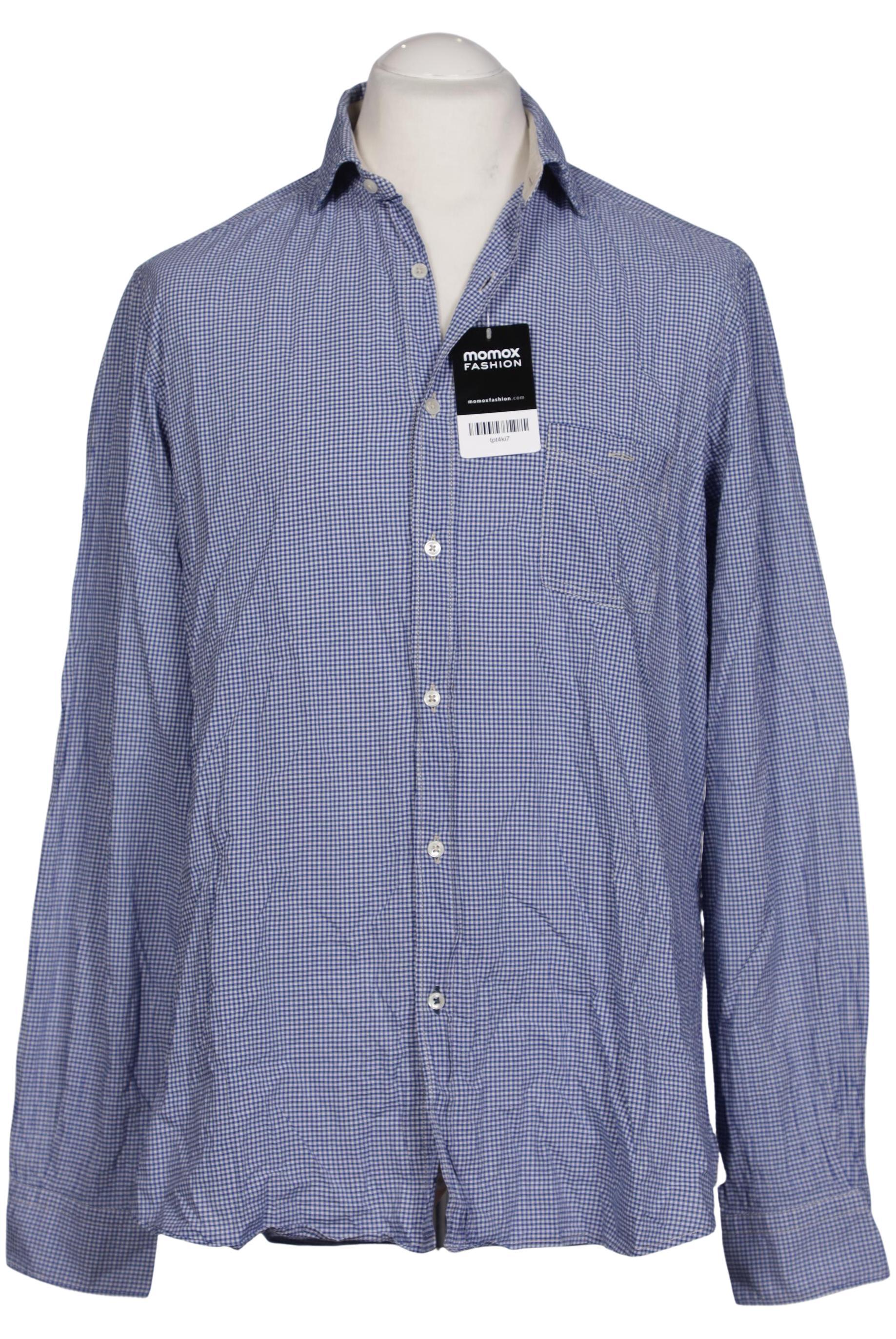 

Massimo Dutti Herren Hemd, marineblau, Gr. 54