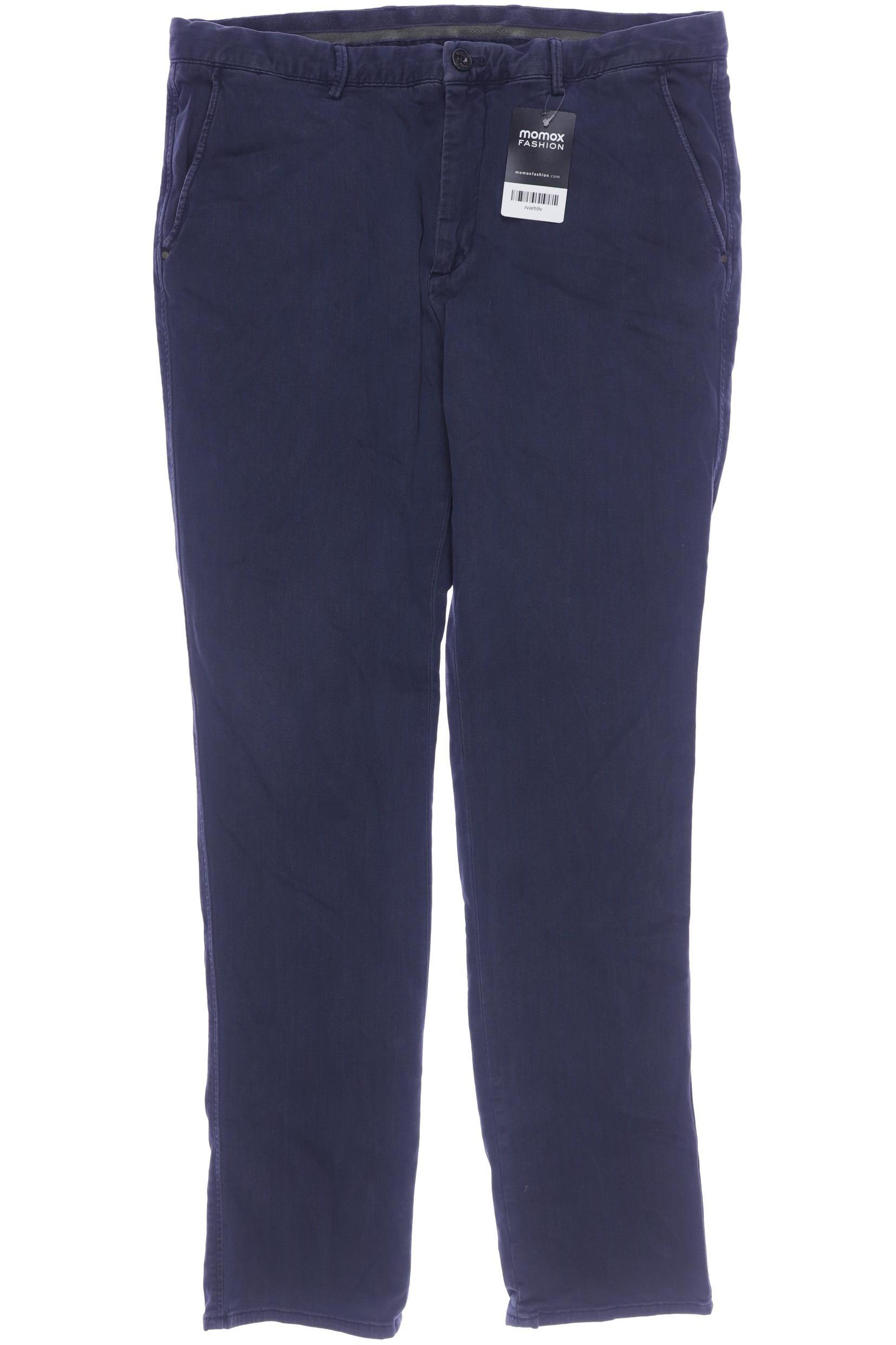 

Massimo Dutti Herren Stoffhose, blau, Gr. 34