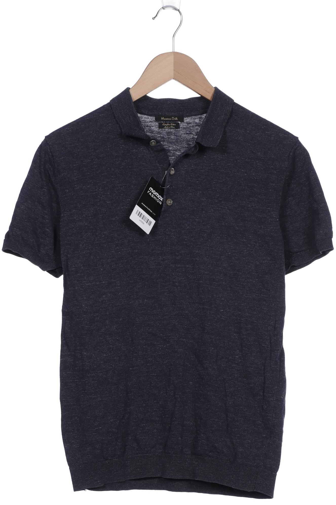 

Massimo Dutti Herren Poloshirt, marineblau, Gr. 52