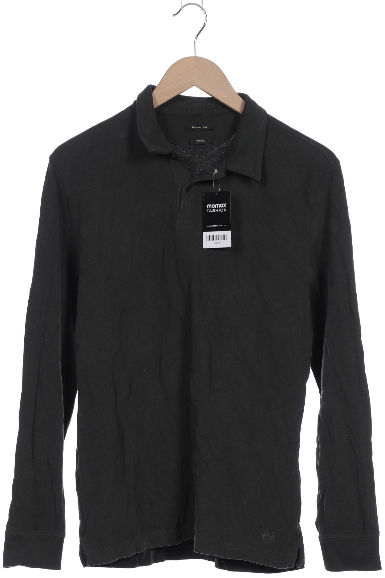 

Massimo Dutti Herren Poloshirt, grün, Gr. 52